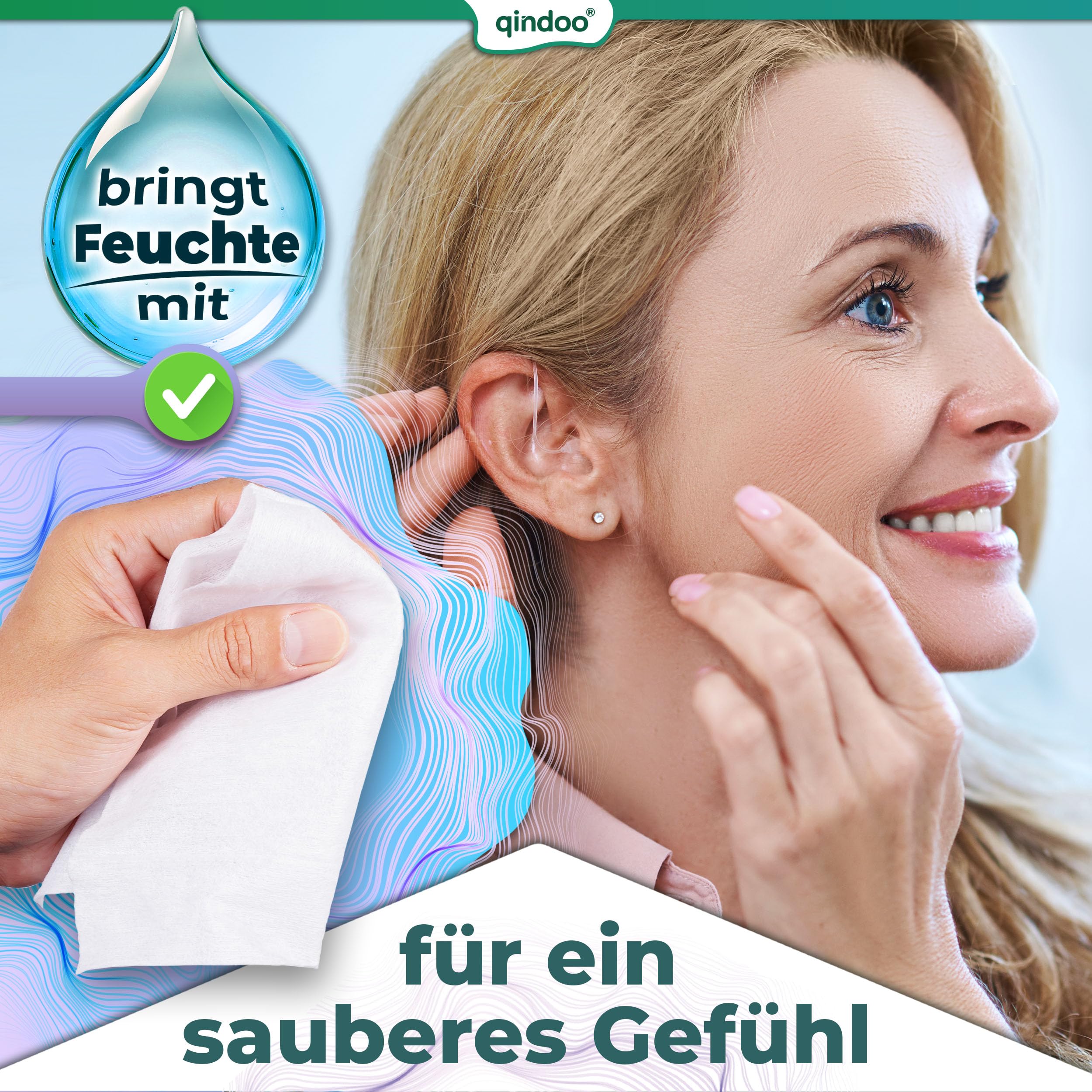 300x Reinigungstücher für Hörgeräte Reinigung für Kopfhörer, Headset, Ohrstöpsel In-Ear Reiniger Tuch, feucht (3x Dose)