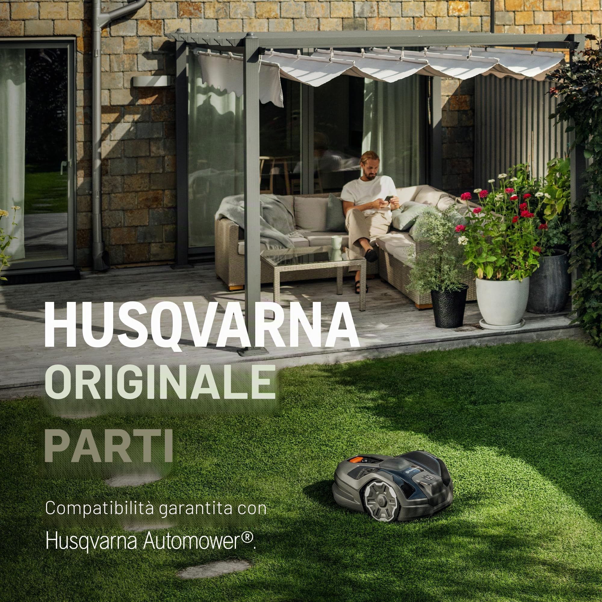 Husqvarna / Gardena - Lama di ricambio originale, 9 pezzi Adatto per robot tosaerba della marca Husqvarna e Gardena.