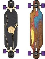 Vista 7 de Loaded Boards Icarus Bamboo Longboard Skateboard