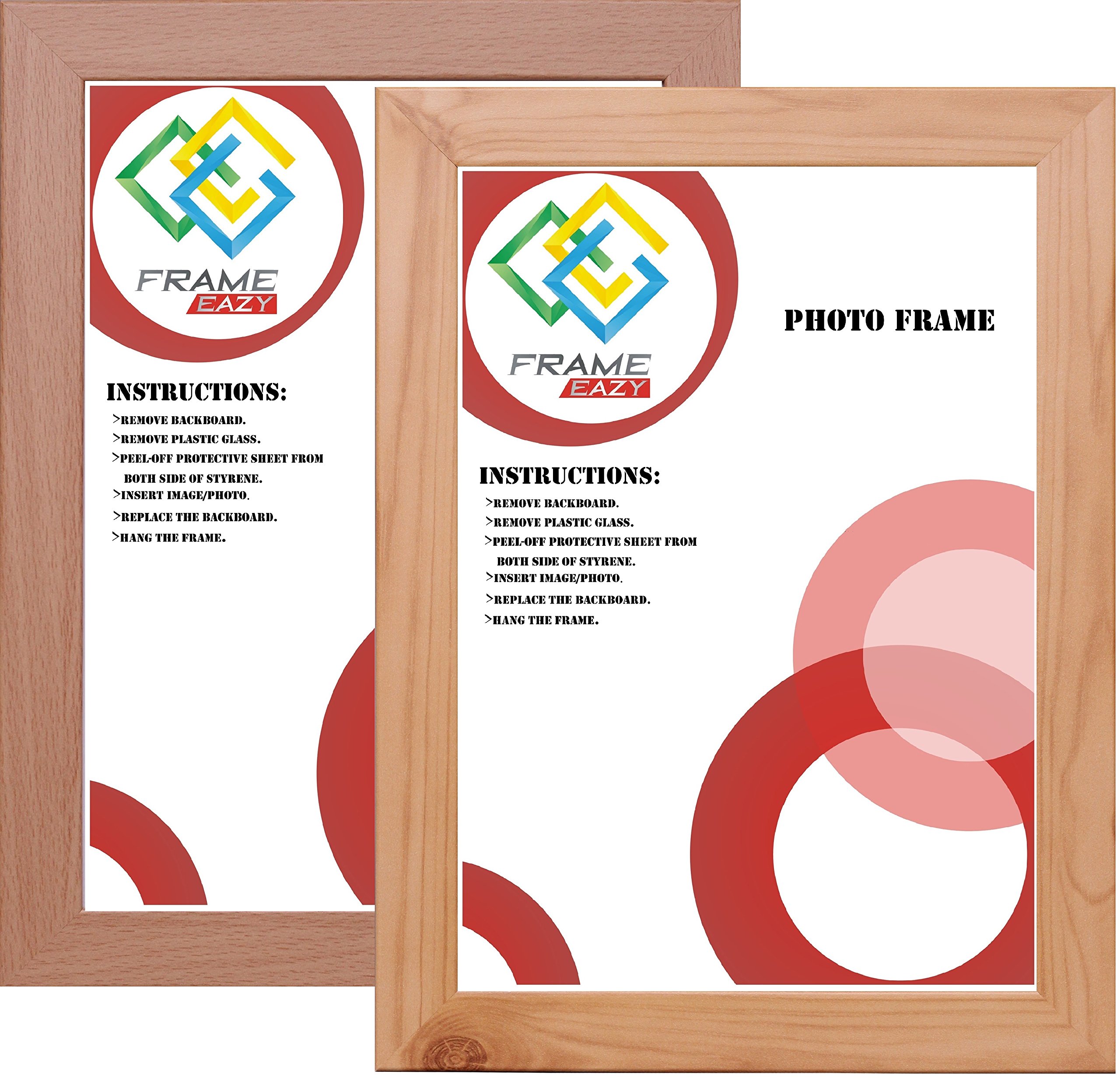 Frame Eazy Beech Photo Picture Frame Pine & Photo Frames (, 19X13 Inch)