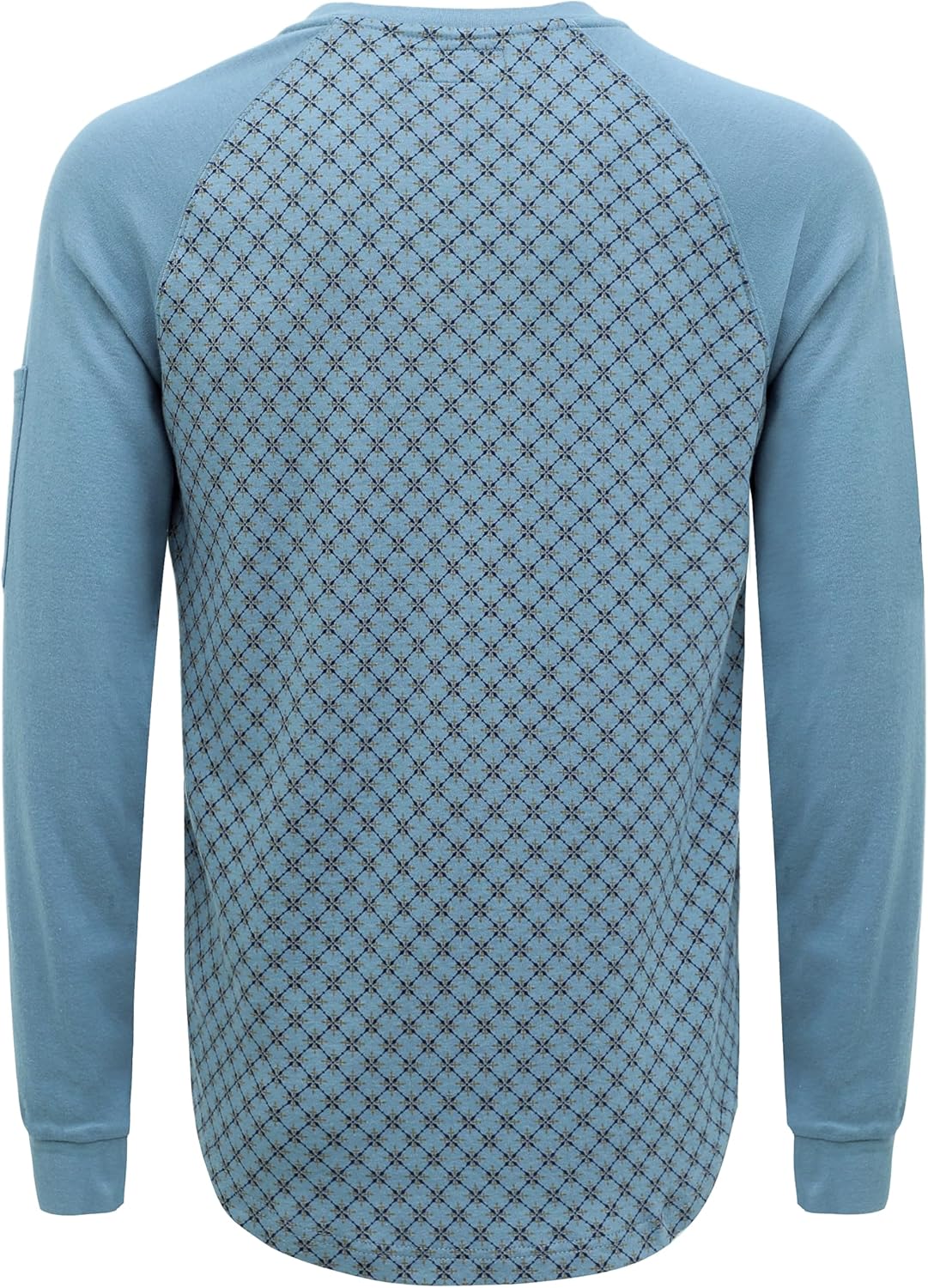 BOCOMAL FR Shirts Flame Resistant Henley Printed and Camo Two Tone 7oz Men's Fire Retardant Work Shirts - Image 3