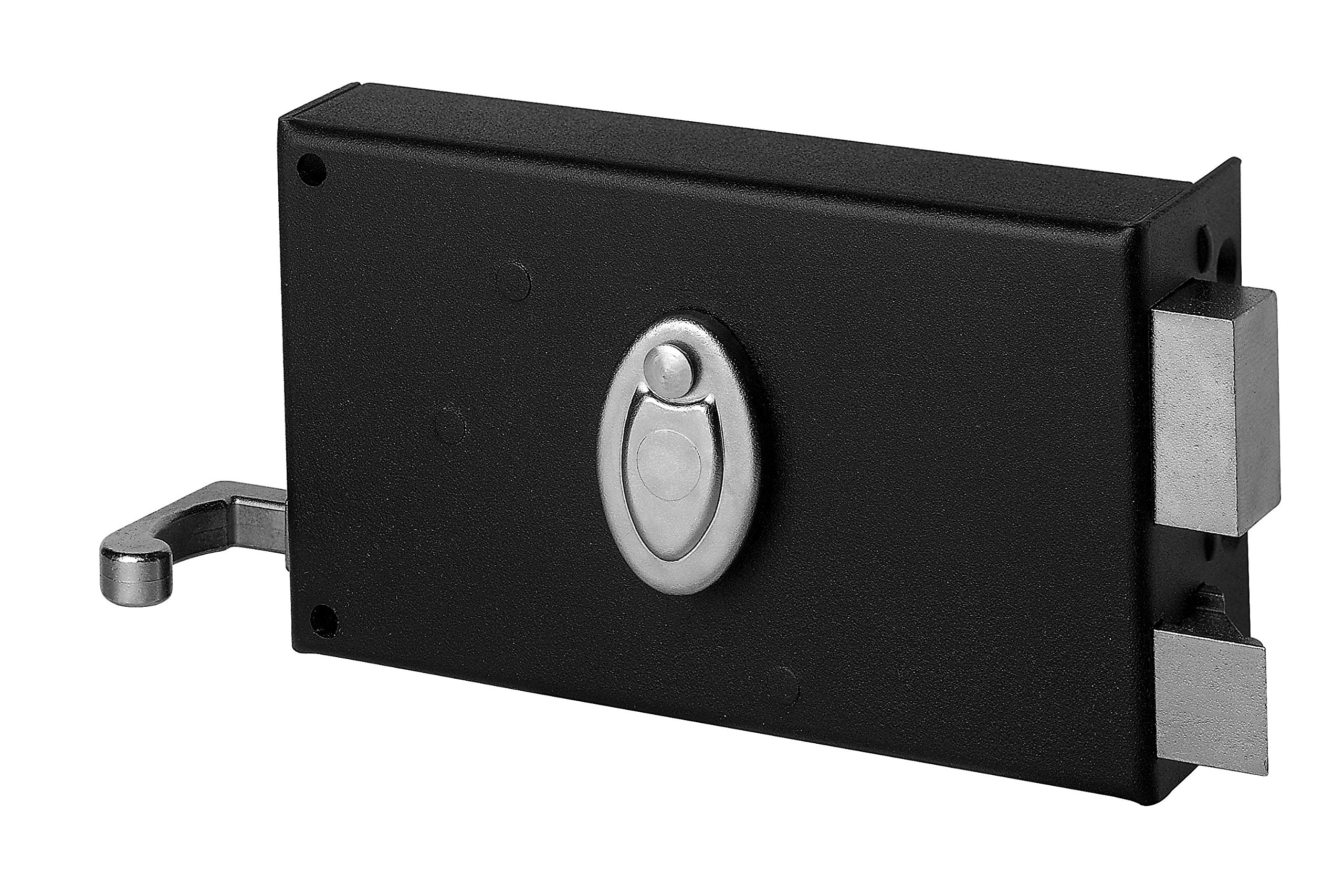 Abus FD0727107A SA H 4G T D Serrure en applique à tirage/horizontale avec fermeture à clé pour ouverture extérieur droite 80 x 140
