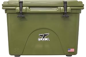 Orca 58-Quart Cooler | Insulated Portable Ice Chest | Keeps Ice 5+ Days