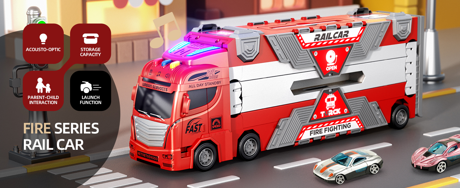 Amazon.com: Jiakora 65-Inch Race Car Tracks and 20 Car Toys for