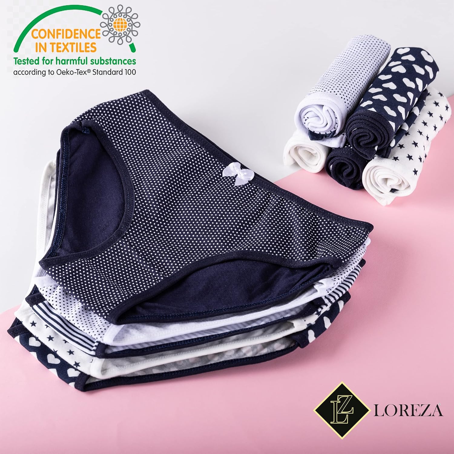 ® 10 PACK Girls Cotton Briefs Pantys Underwear Various Motifs 2-15 Years - Image 4