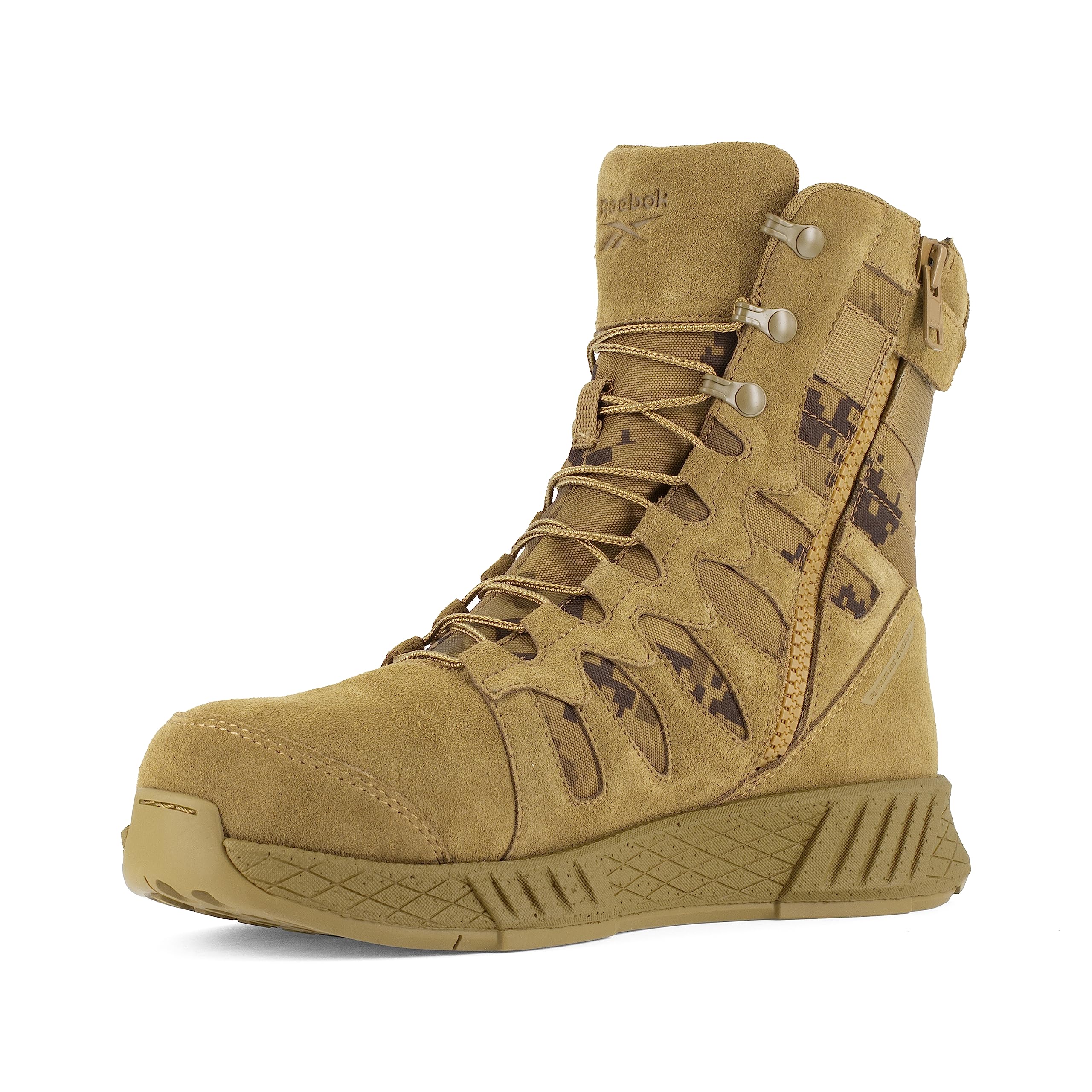ReebokMen's Rb4337 Floatride Energy Tactical Construction Boot Coyote