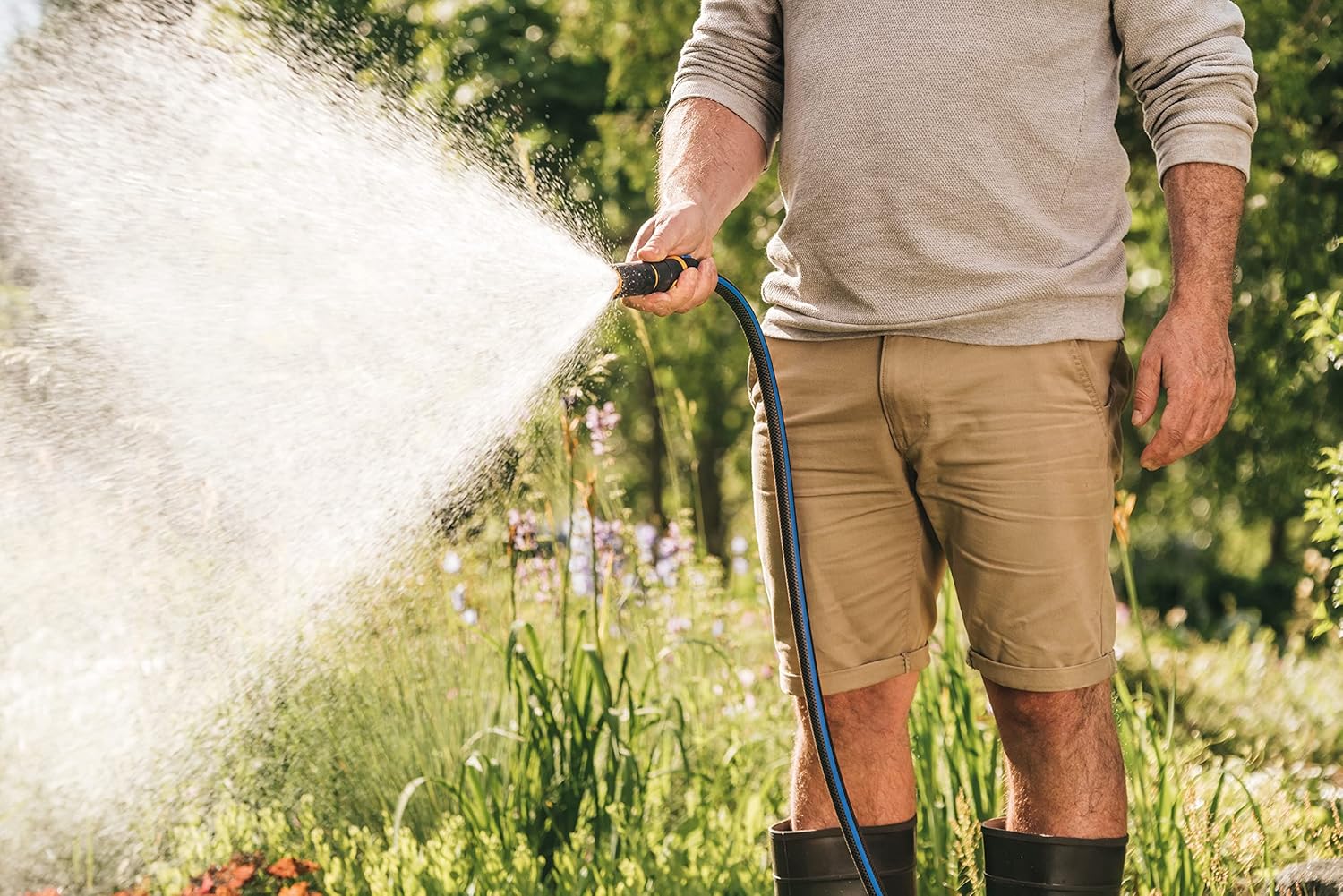 Kit Lanza De Riego + Conector Solid