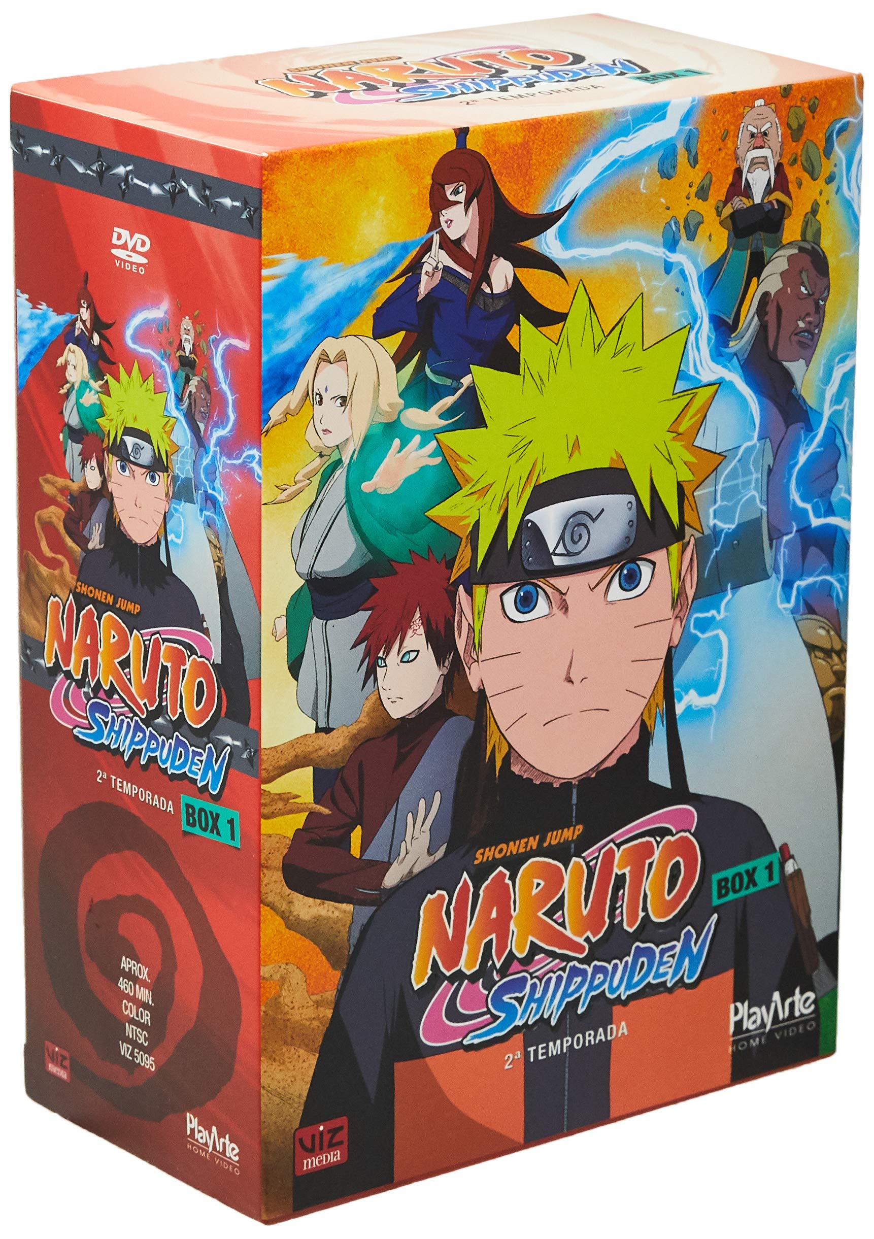 NARUTO SHIPPUDEN DVD セット Naruto Shippuden 2ª Temporada, Box 1 | Amazon.com.br