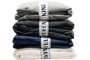 ECOHomes Premium Bed Sheet Organizer & Label Bands for Effortless Linen Closet Organization