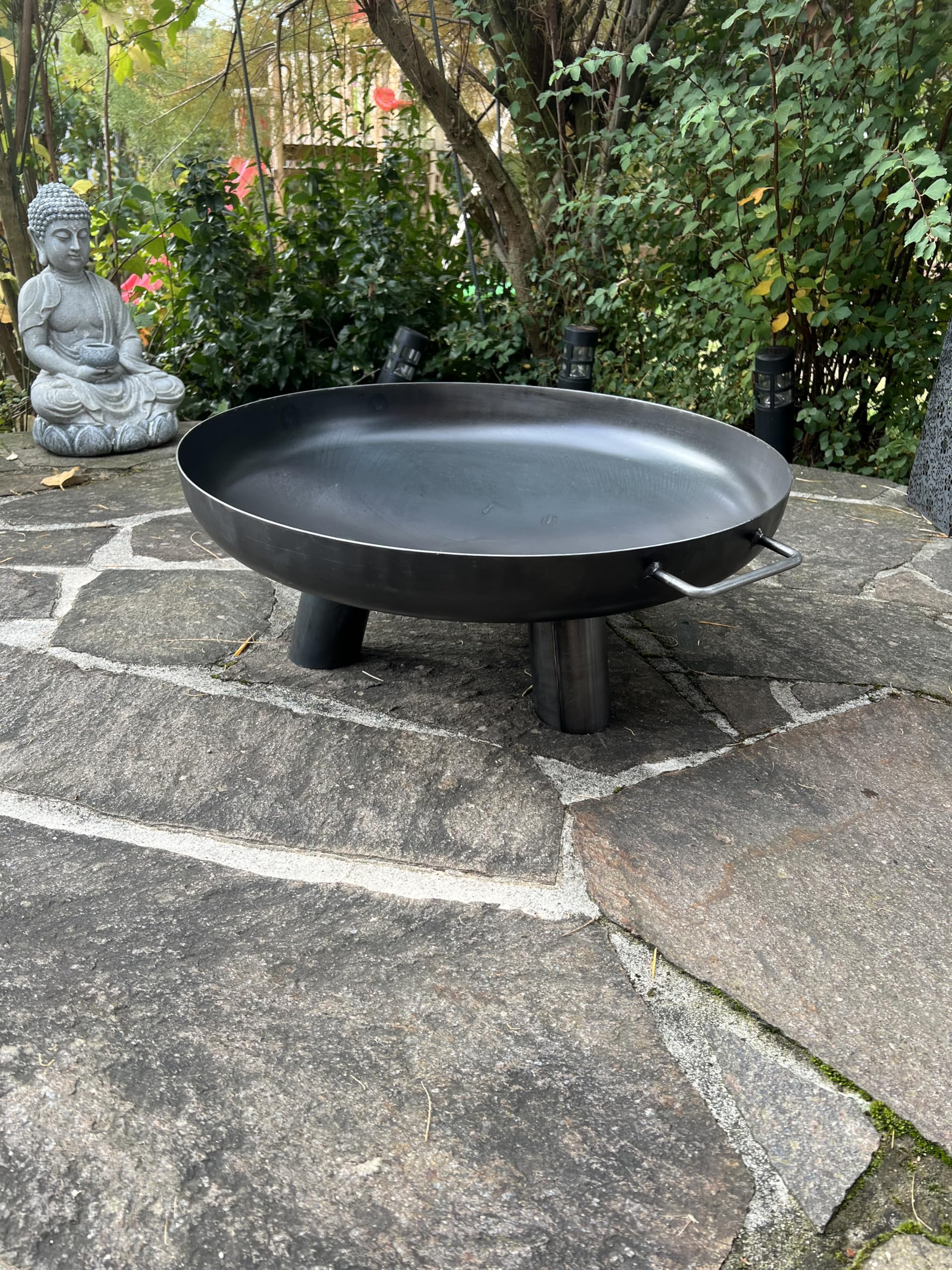 Fire Bowl Diameter 50 cm for Garden, Terrace and Balcony (Diameter 50 cm from Crete) - 4