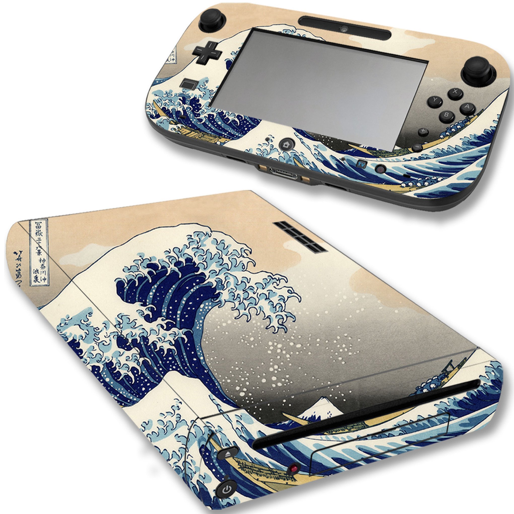 Wii U - 【yuki】WiiU VWAQ Game Skins Designed to Fit Nintendo Wii U Game System
