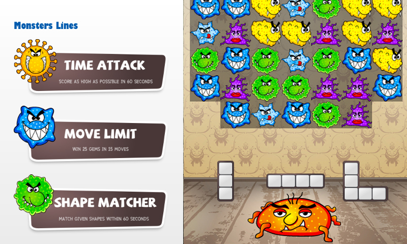 Moster Line Monsters Lines - App on Amazon Appstore