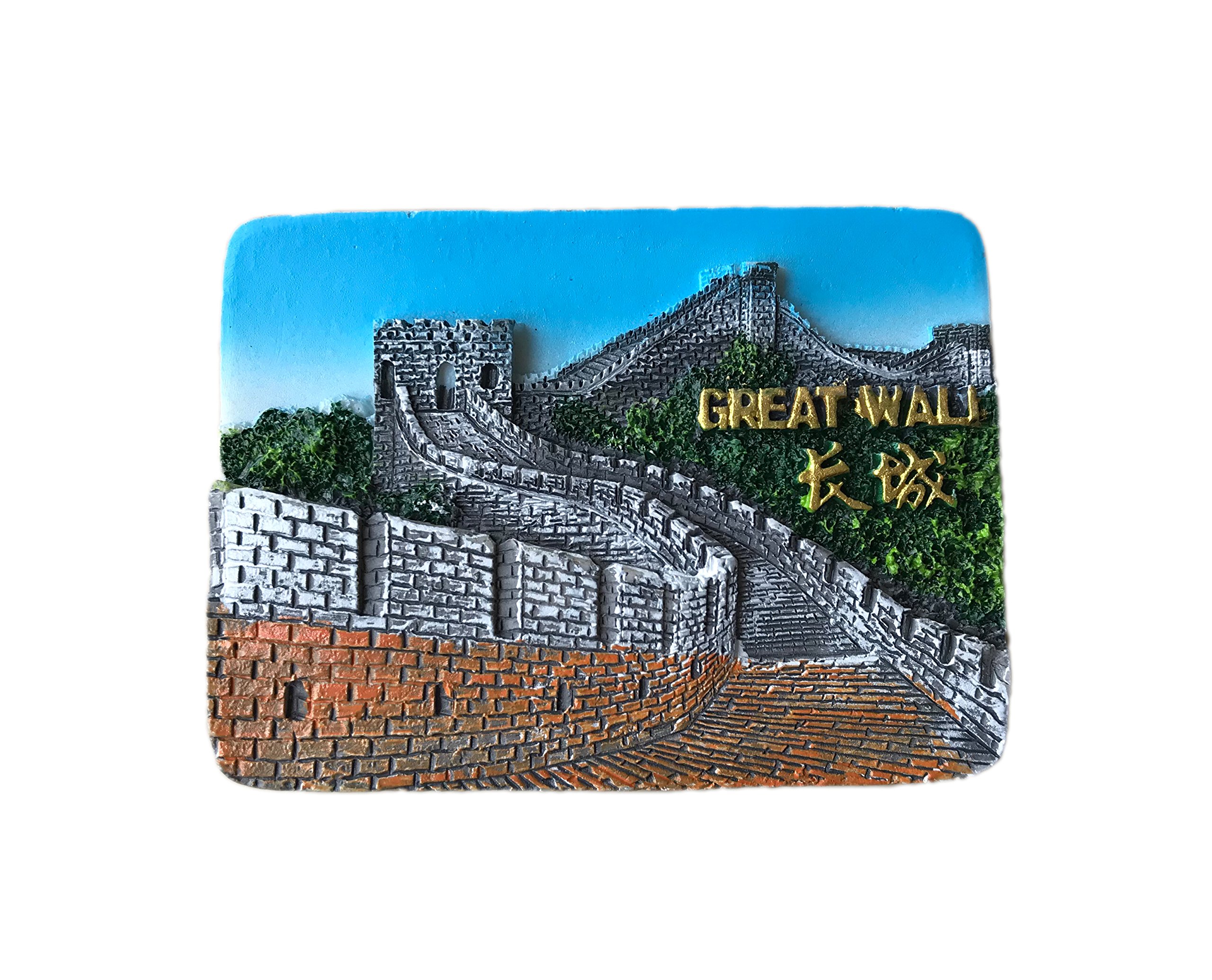 Kühlschrankmagnete Gelber Turm - 3D Leuchtmagnet China Souvenir