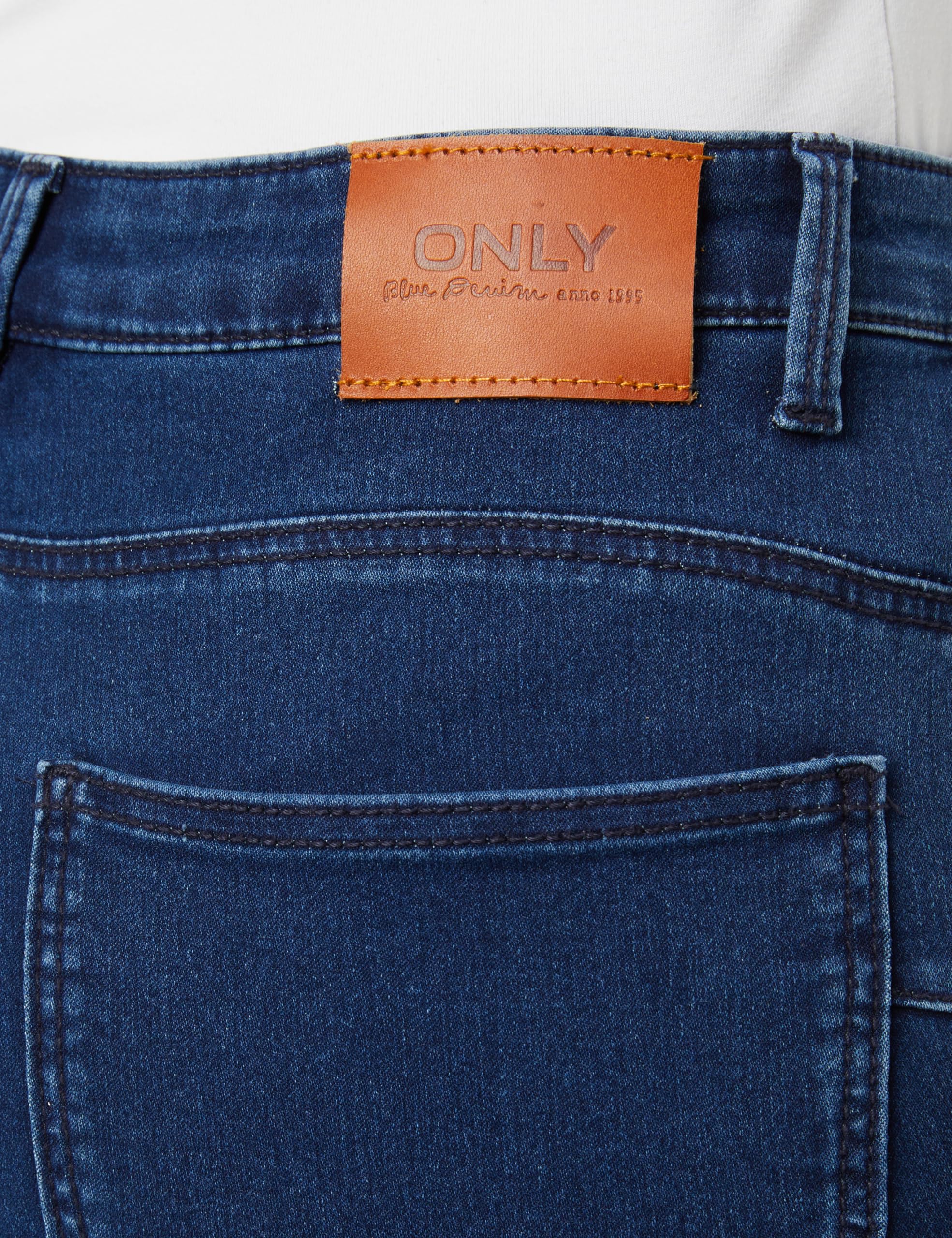 ONLY Onlpower-royal Hw Push Up Skinny Dnm Ext Jeans Donna