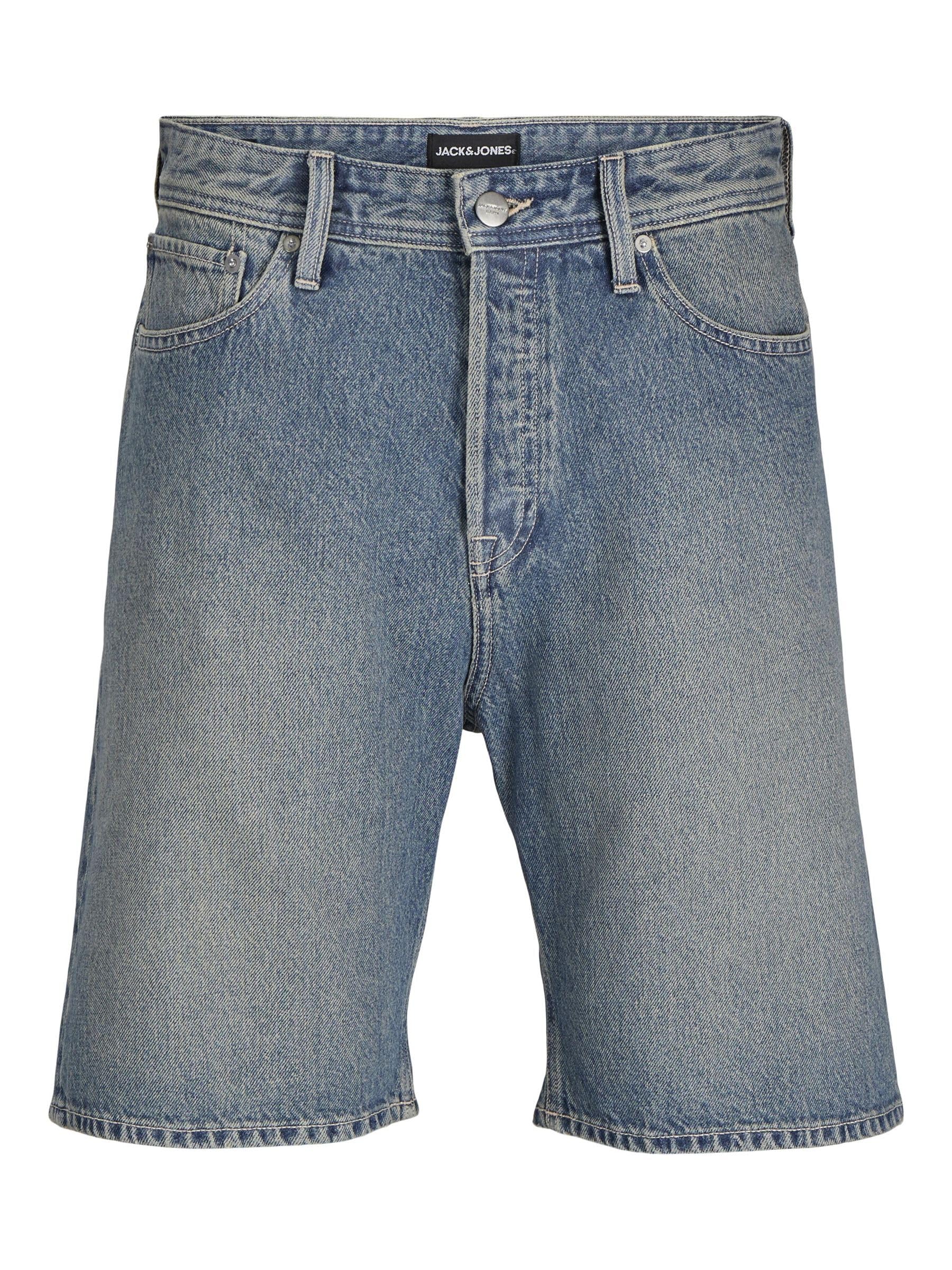JACK & JONES Male Jeans-Shorts Baggy fit Jeans-Shorts