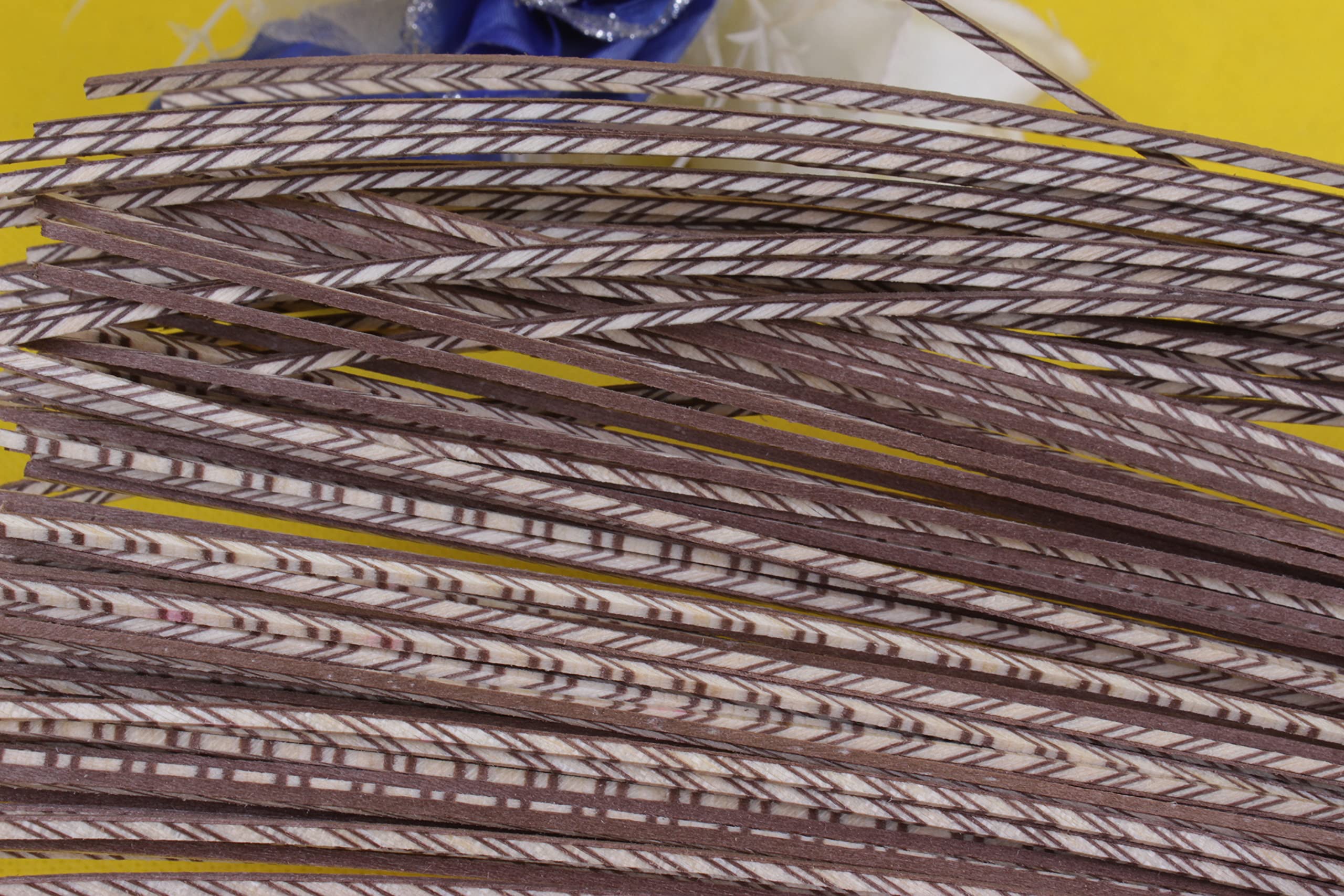 25pcs guitar Strip LUTHIER Purfling Binding MARQUETRY Inlay New Guitar parts 810x2x1.5mm #90