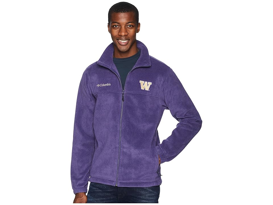 

Columbia Collegiate Flankertm II Full Zip Fleece (Washington/Deep Purple) Men's Fleece