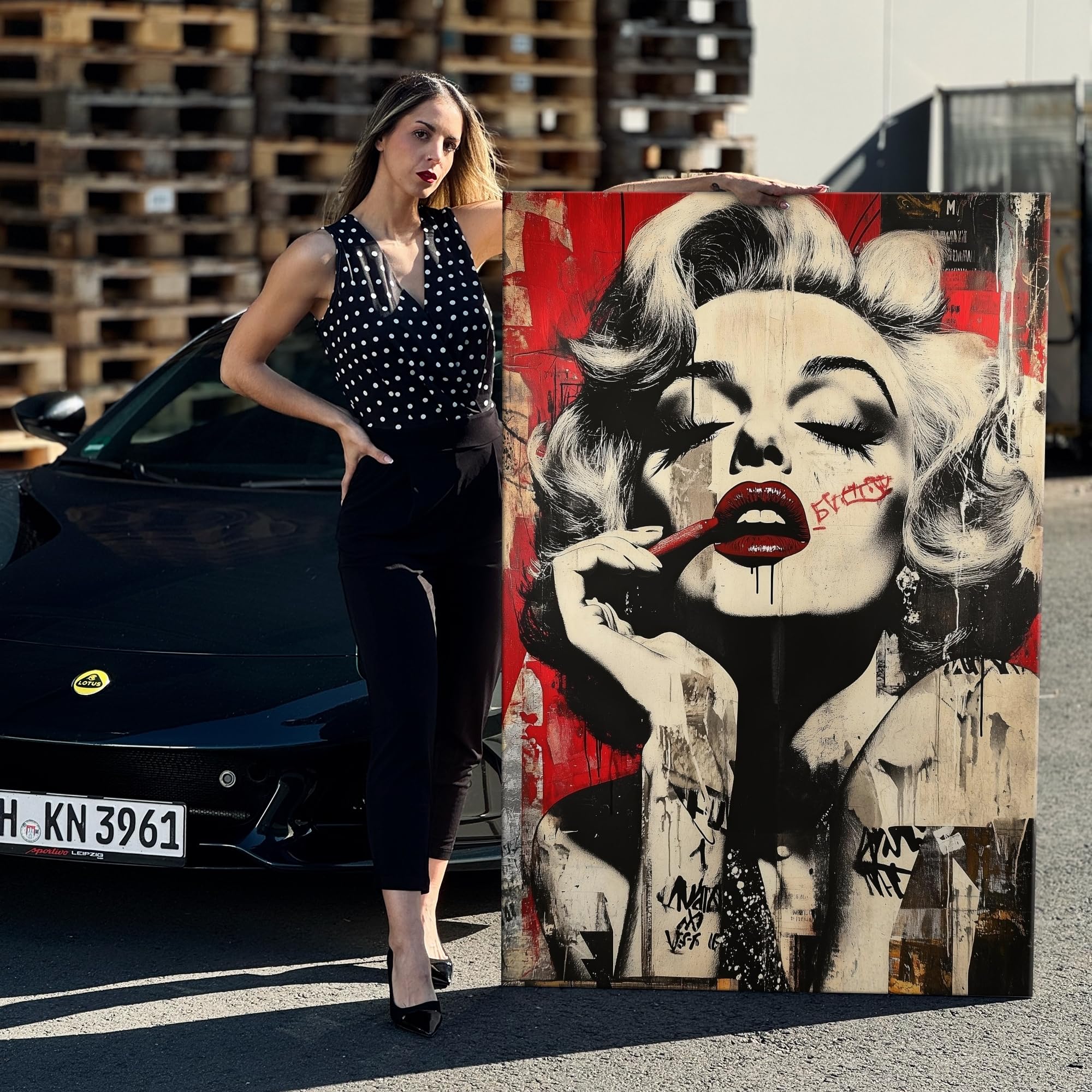 Artmazing | Bild bunt | S-Art Bilder | Modernes Wandbild XXL | Wohnzimmer Wanddeko | Leinwandbild Deko | Bild Leinwand XXL | buntes Poster für Wand