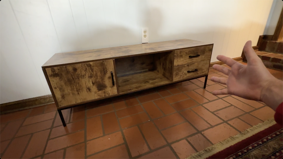 BEST TV Stand on Amazon? | Wooden Entertainment Center