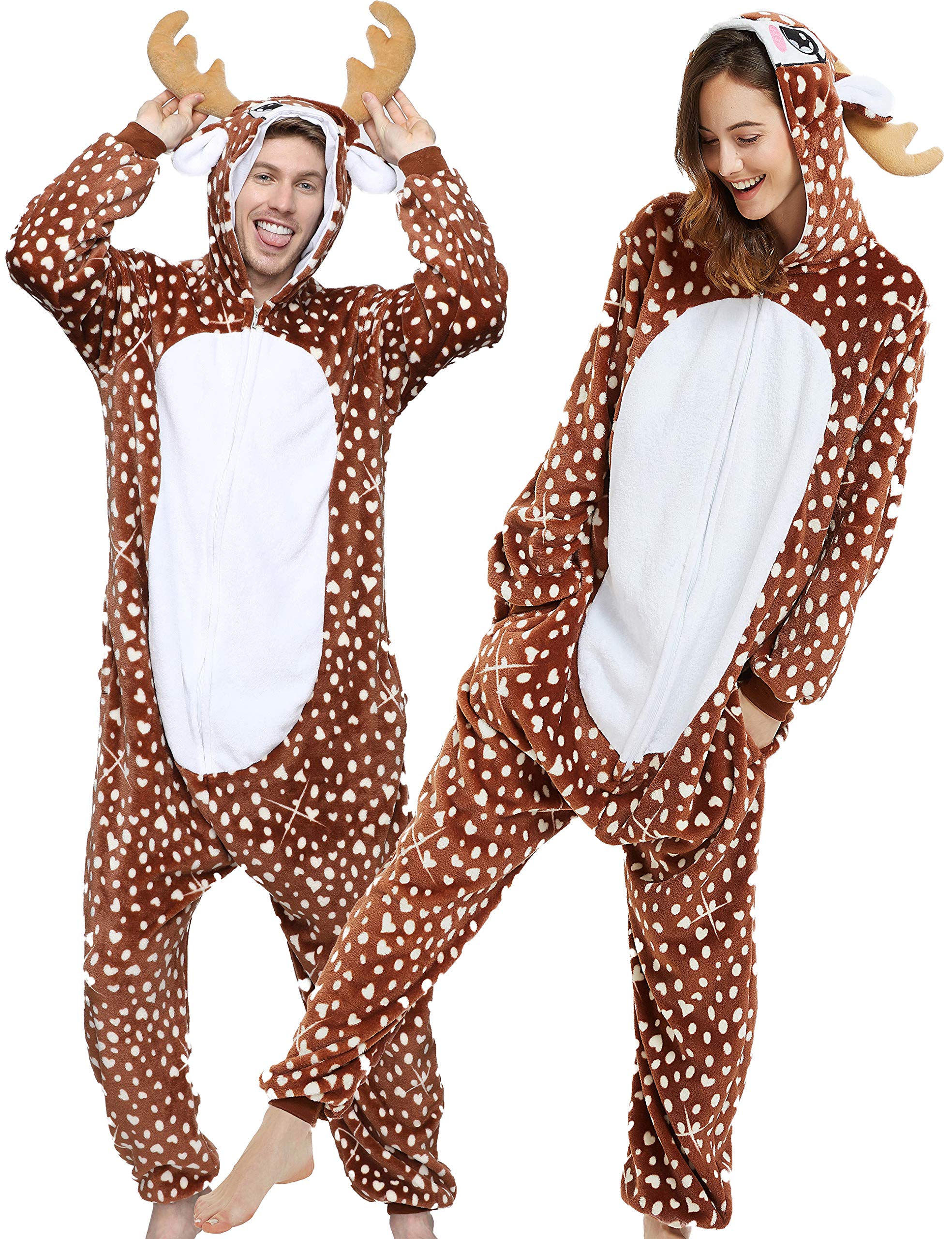 Pijama unisex de una sola pieza con diseño de animales, disfraz de fiesta de Halloween, para hombres y mujeres