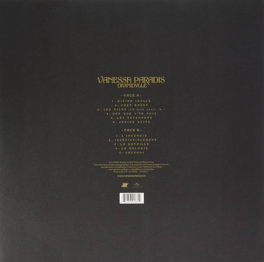 Divinidylle: Vanessa Paradis, Vanessa Paradis: Amazon.fr: CD