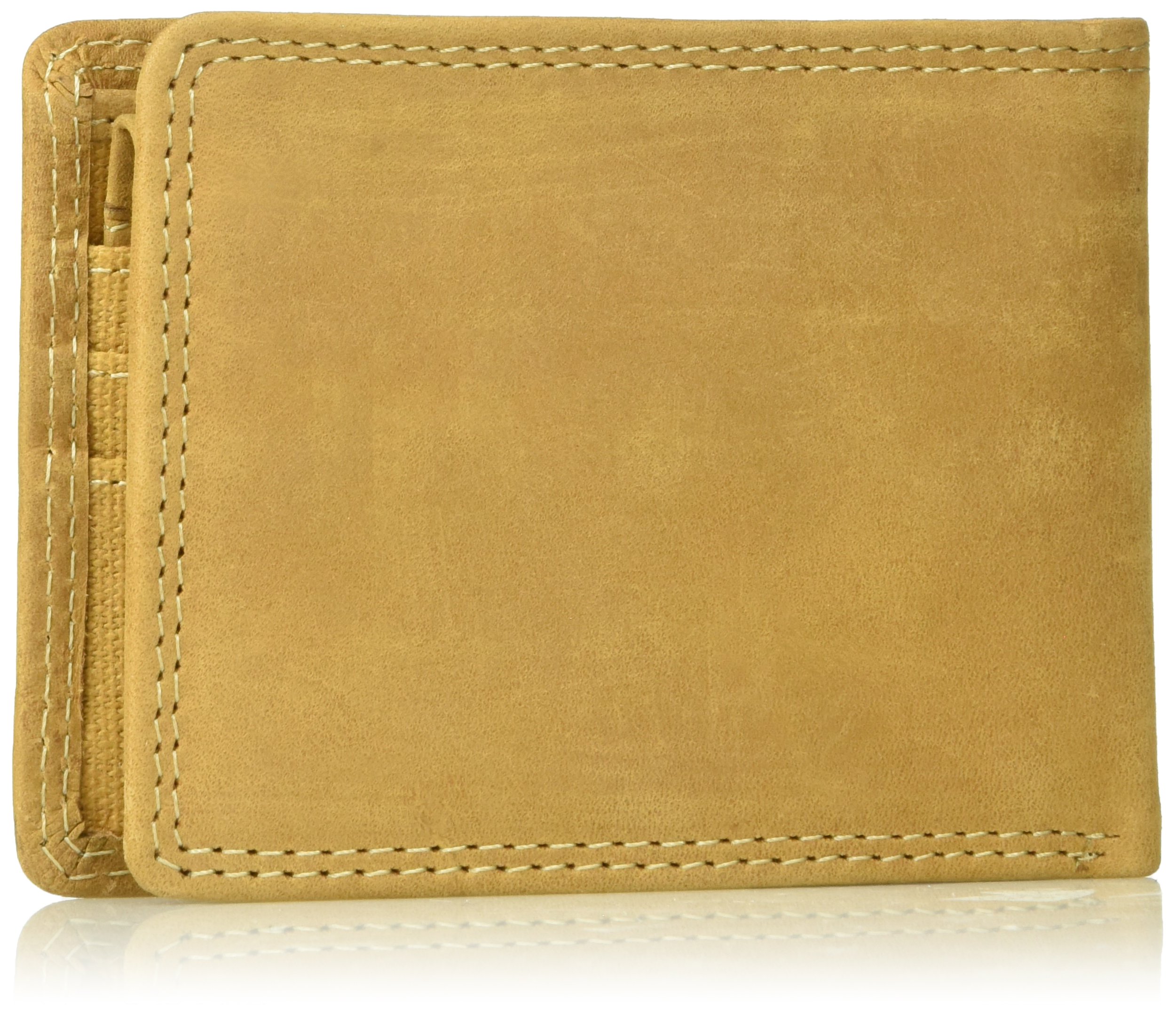 Timberland Pro Cartera RFID de Cuero para Hombre con Bolsillo extraíble para Tarjetas, Trigo/Pullman, Talla única