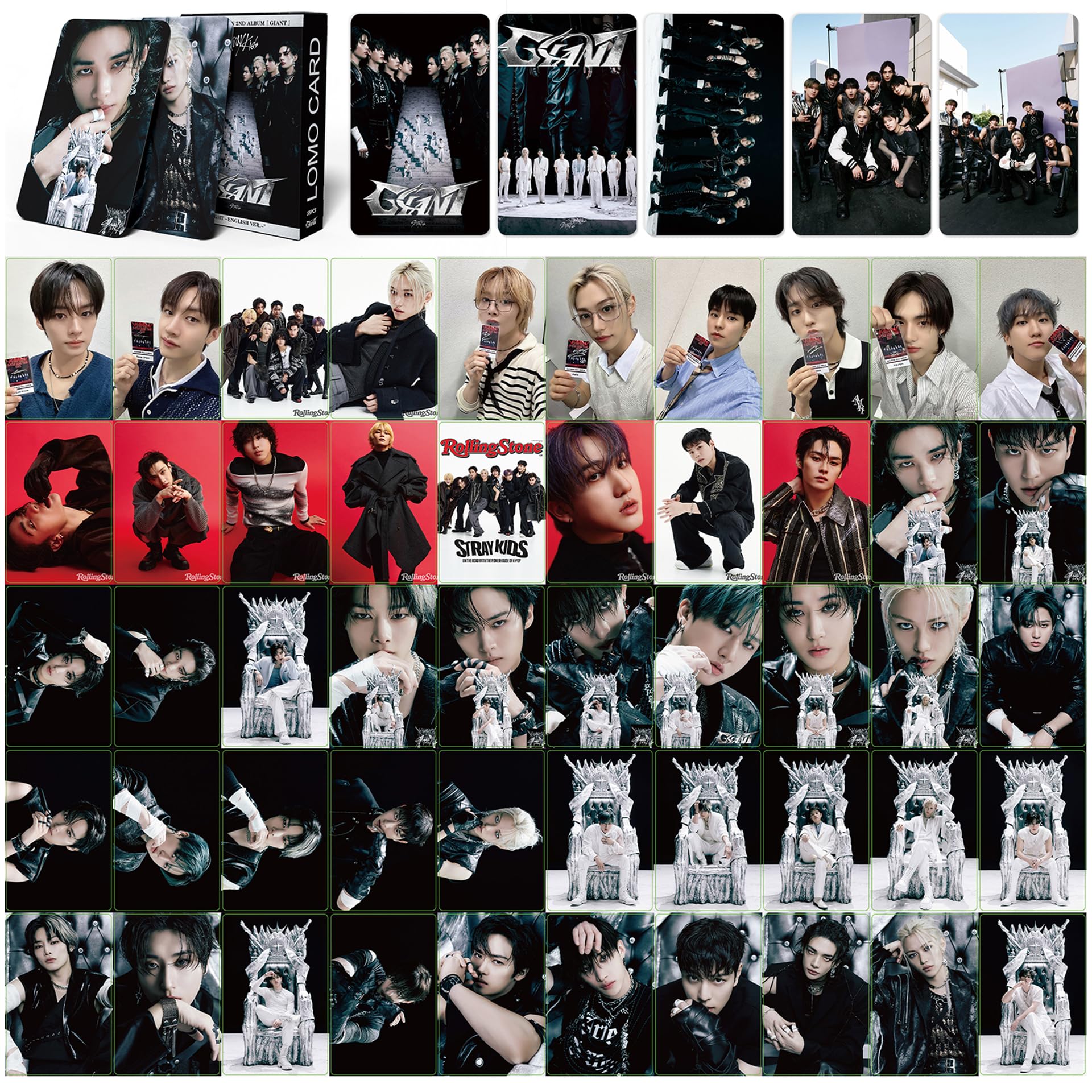 Amazon.com : KPOPBTS Stray Kids 3 PACK/165 PCS Photocards Kpop