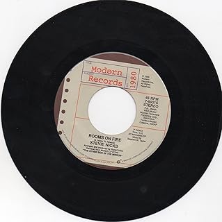 STEVIE NICKS 45 RPM ALICE / ROOMS ON FIRE