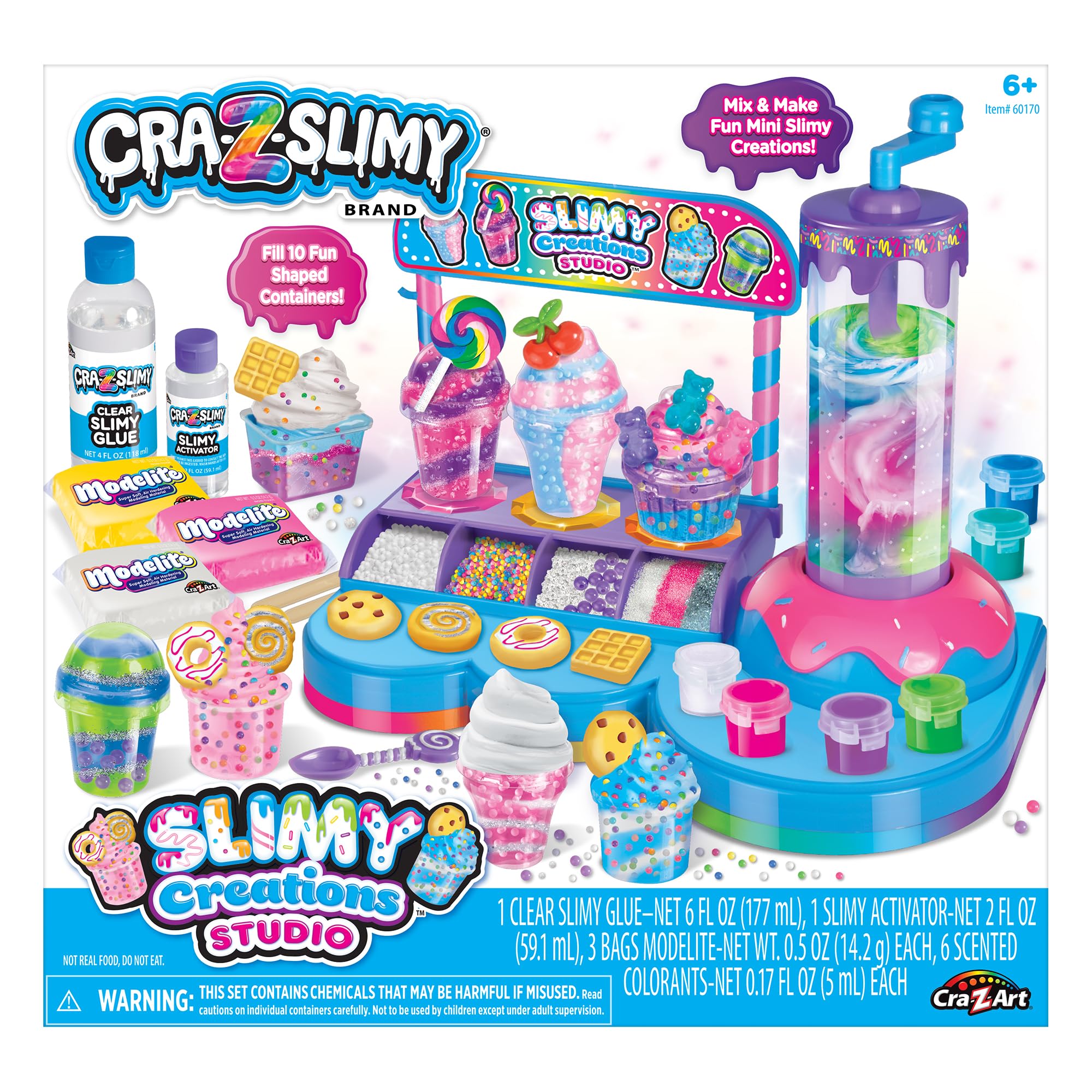 Slimeley ボトル&ハーブティーセット Amazon.com: CRA-Z-Slimy Scented Slimy Creations Studio