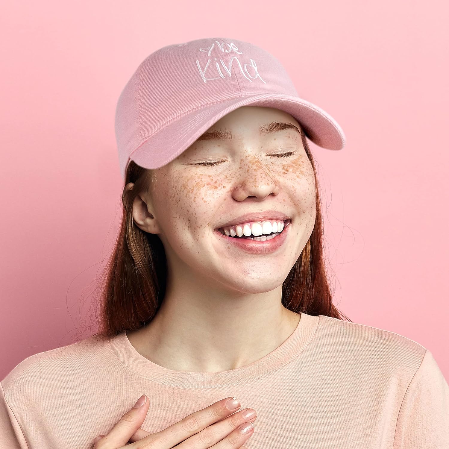 Be Kind Trendy Fashion Dad Hat Cotton Baseball Cap Polo Style Low Profile (London Grey) at  Men’s Clothing store