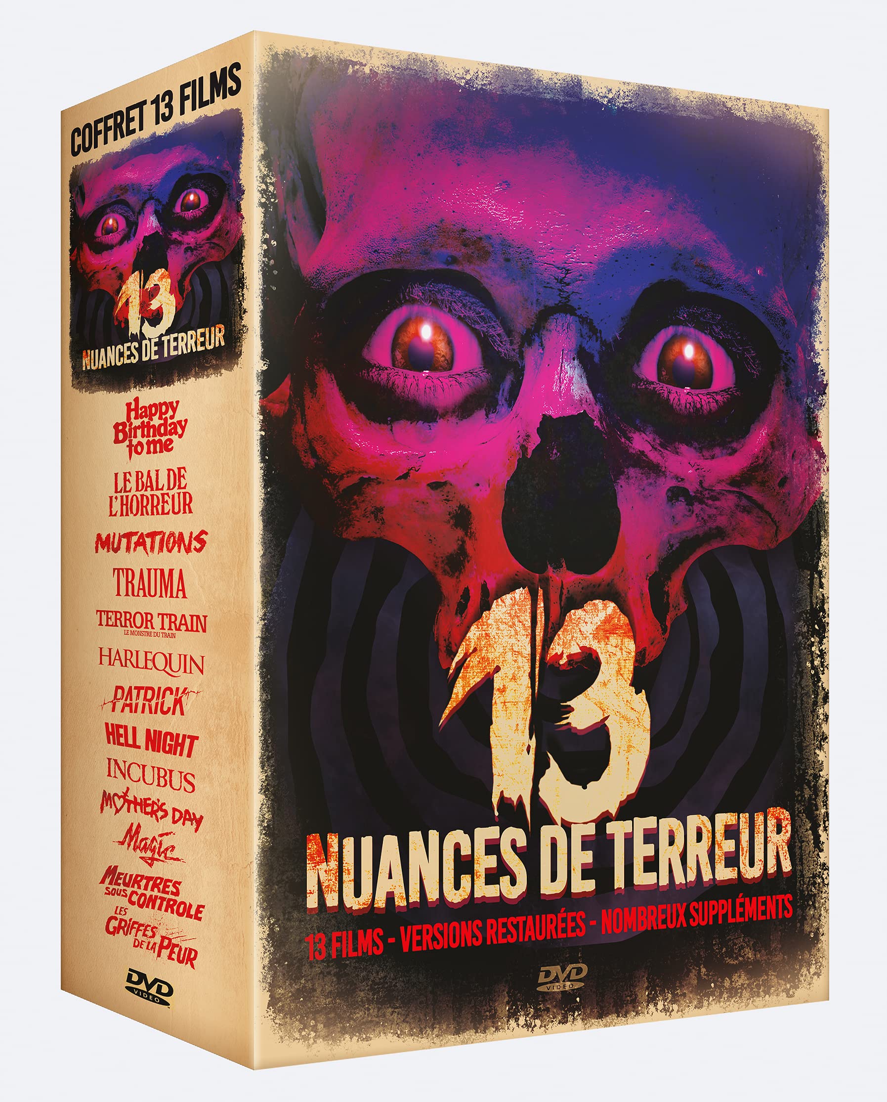 13 nuances de terreur - 13 films