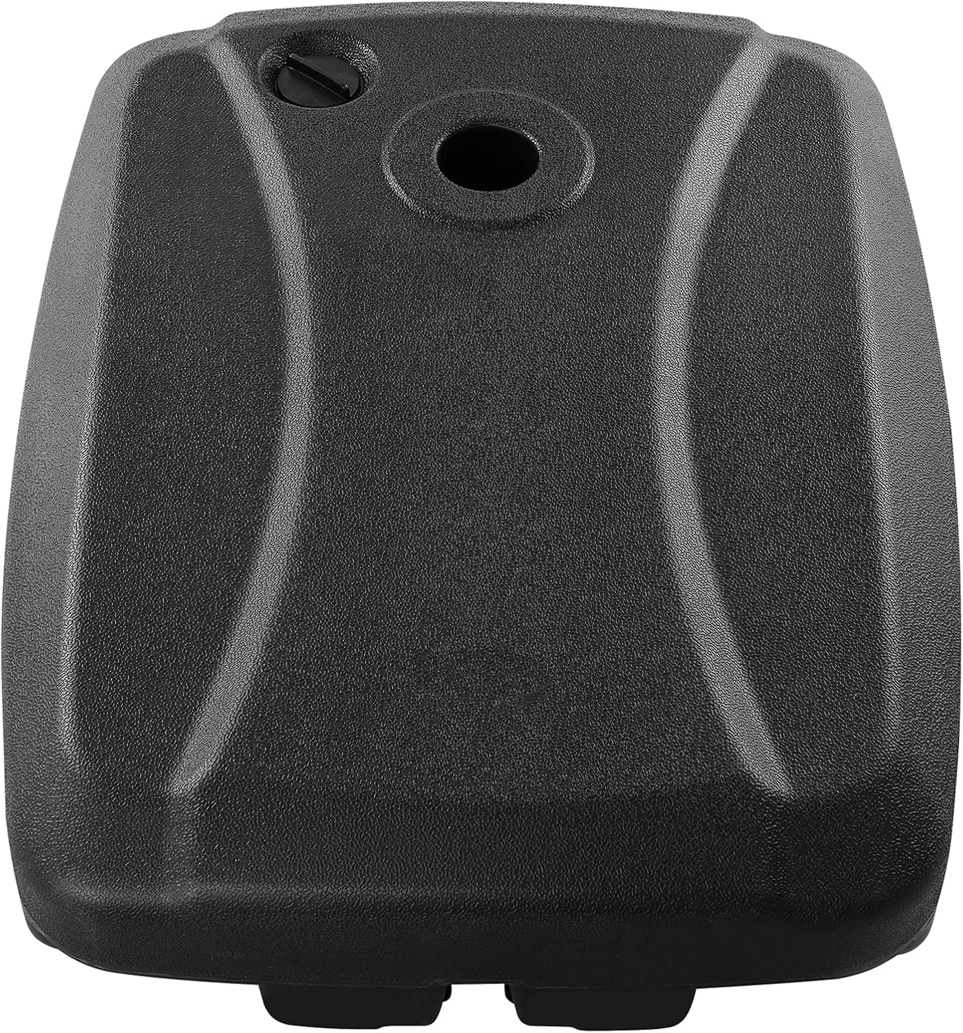 Giantex Fillable Offset Umbrella Base, 210 lbs Umbrella Weighted Stand for Cantilever Umbrella, Filled with Water or Sand, Heavy Duty HDPE Offset Patio Umbrella Base Stand with Wheels for Lawn Garden