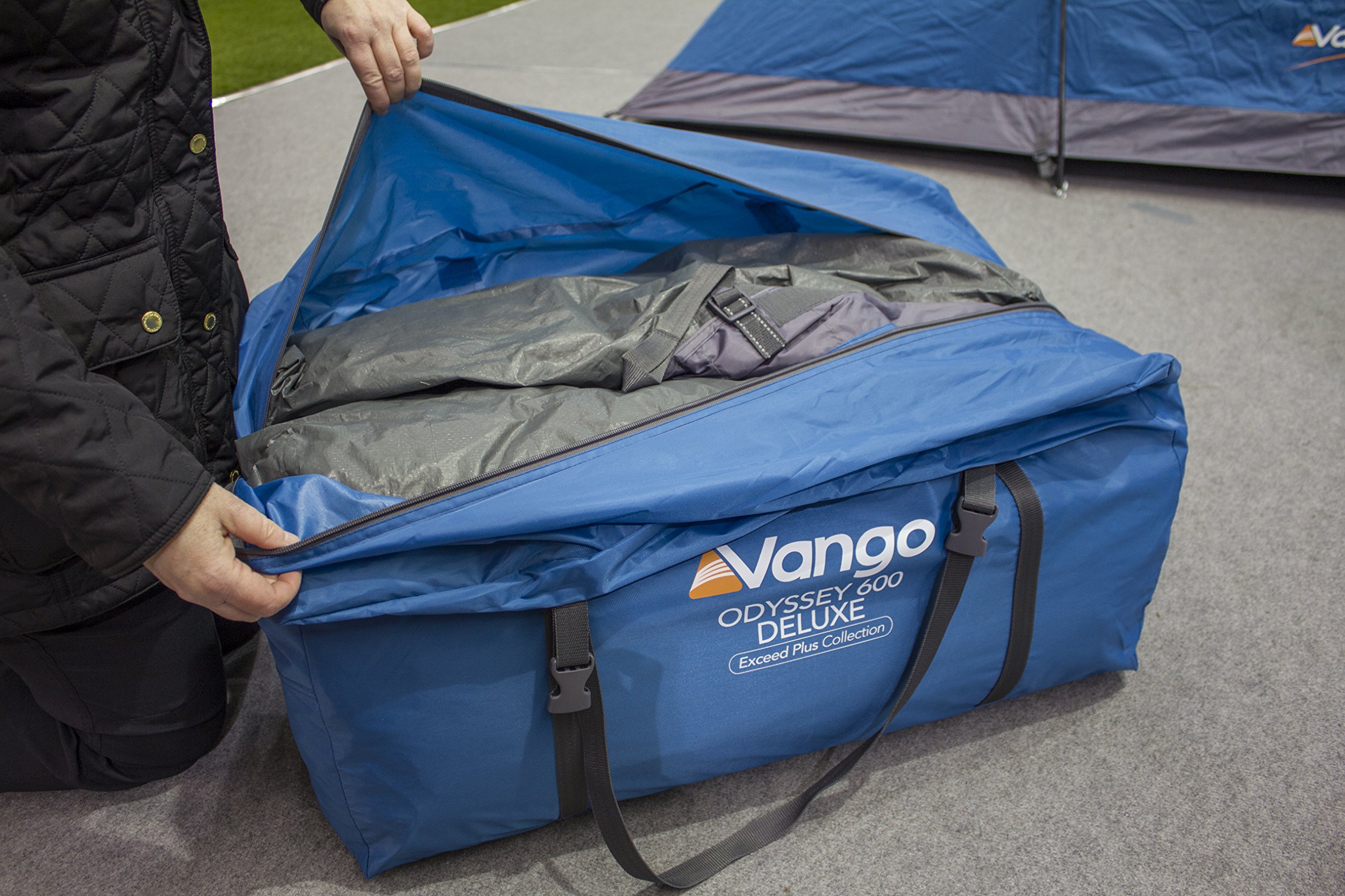 Person Tent Vango Odyssey Air 600 Tent Vango Icarus 600 DLX Tent