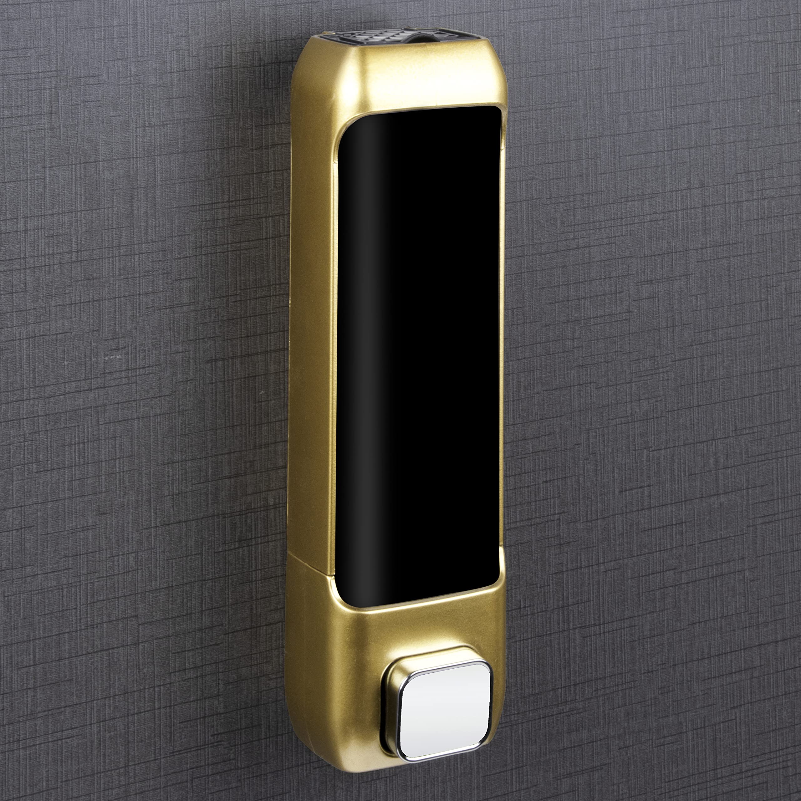 Plantex ABS Plastic Manual Push-Button Soap Handwash Dispenser for Shampoo & Body Lotion - Ideal for Hospitals, Hotels, Restaurants, Offices, Bathroom & Toilet - Gold (400 ml) (B09V2LJJS9) Amazon Price History, Amazon Price Tracker