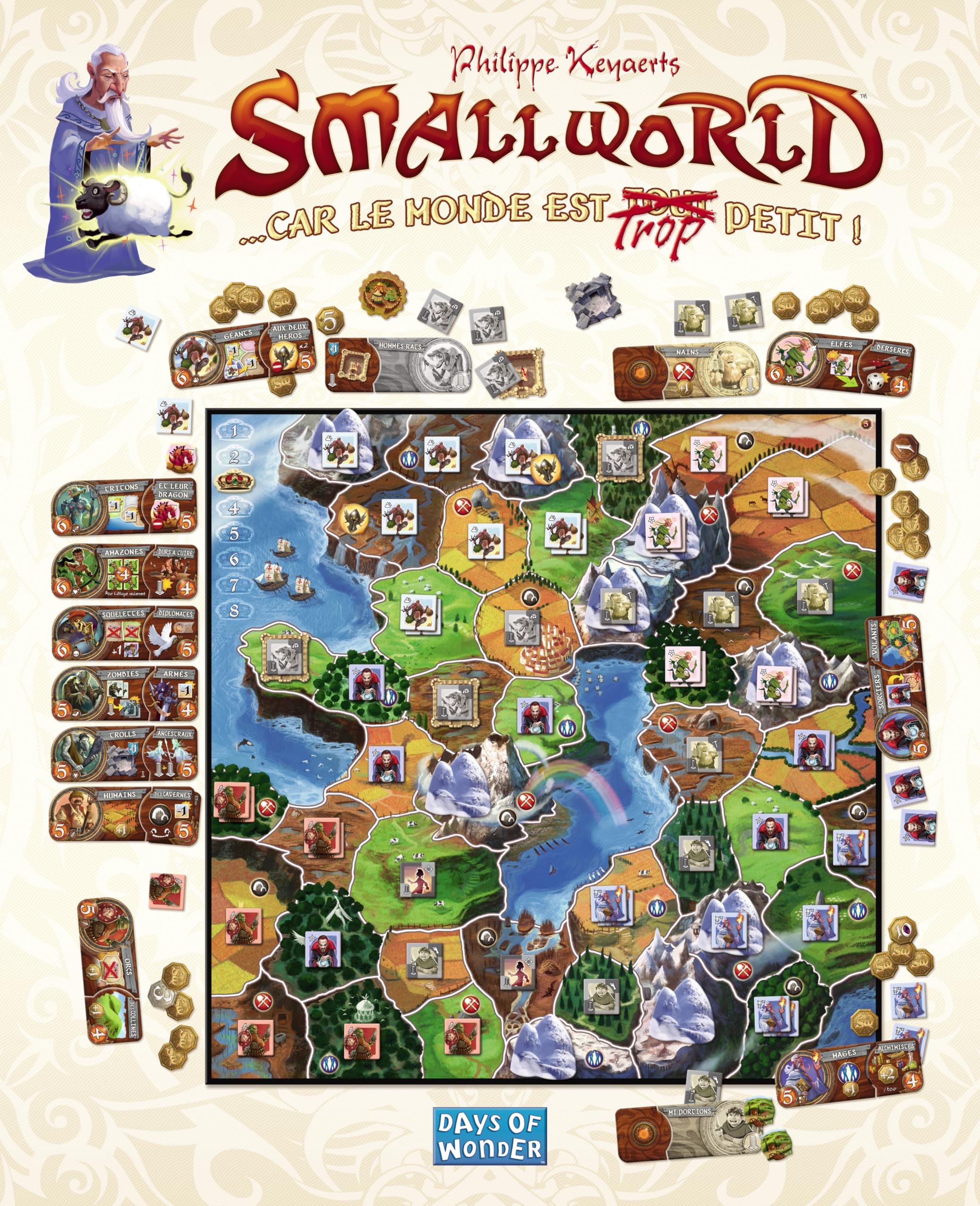 Asmodee - Gioco di strategia - Small World
