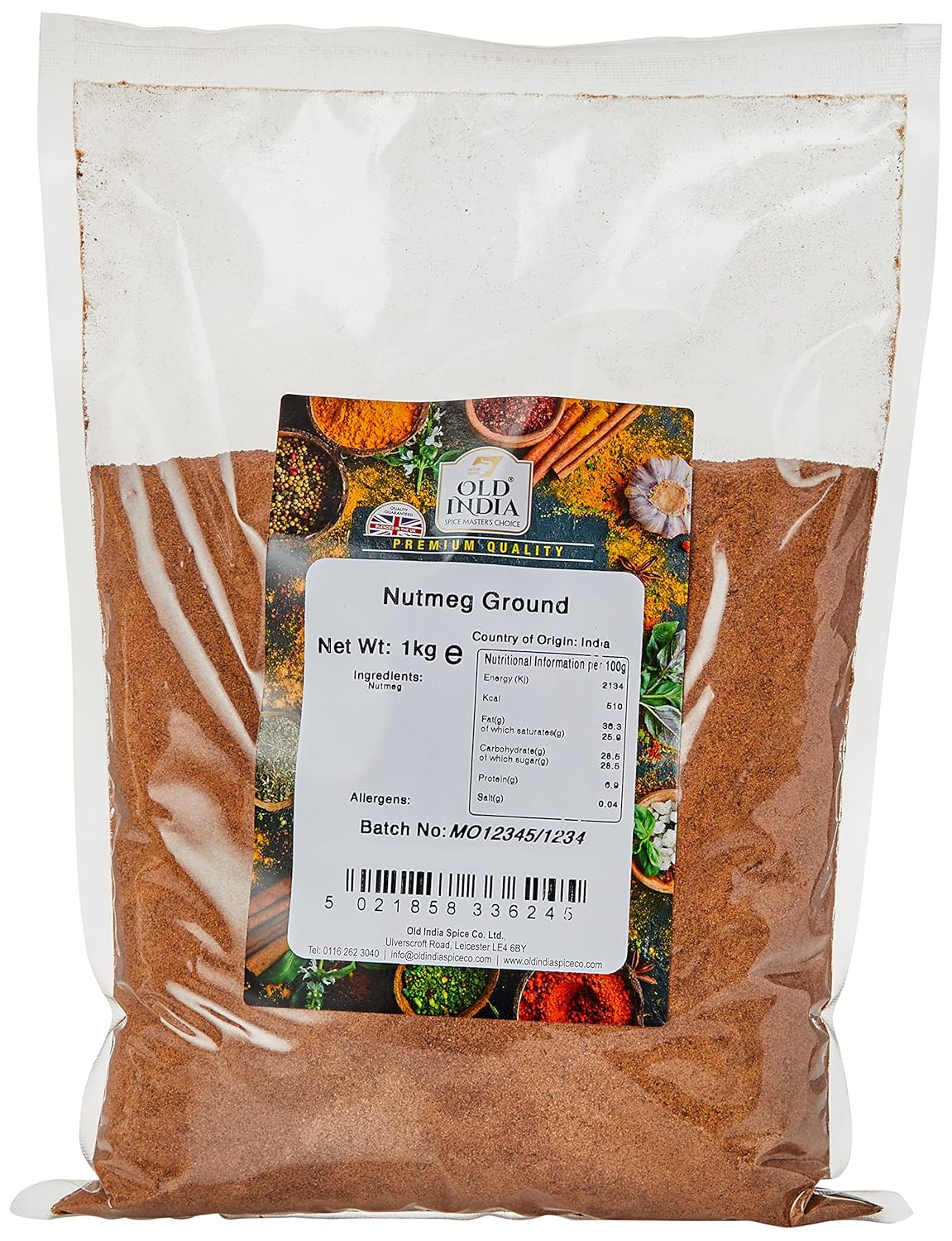 Old India Nutmeg Ground 1 Kg