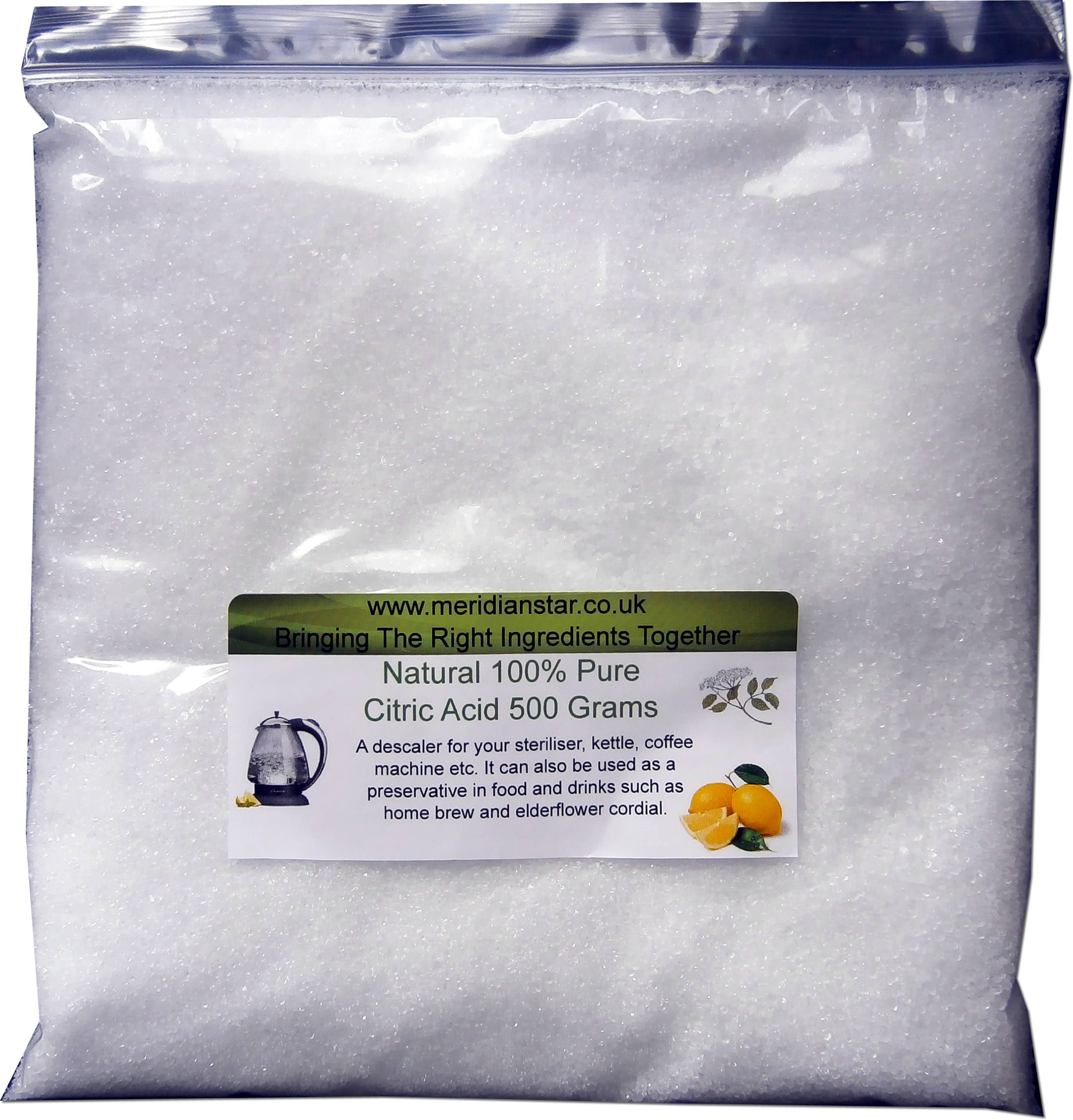 Meridianstar Citric Acid 500G