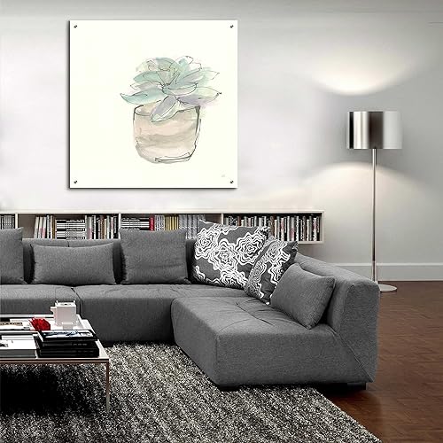 Miniatura 5 de Epic Art 'Succulent IV' de Chris Paschke, 36"x36"