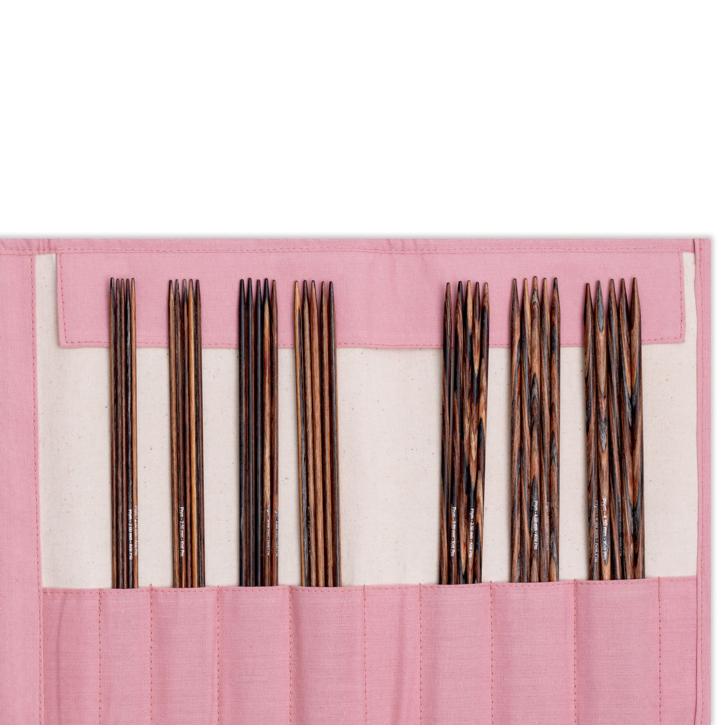 Prym 223807 zestaw drutów do robienia na drutach Natural Rose 2-4,5