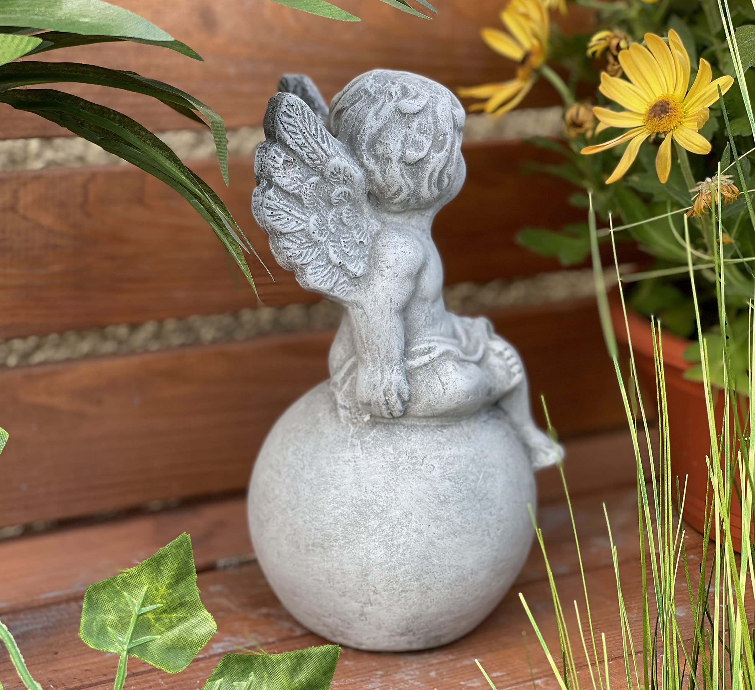 Figurine D'ange Avec Un Arc Comme Cupidon - Décoration Angélique