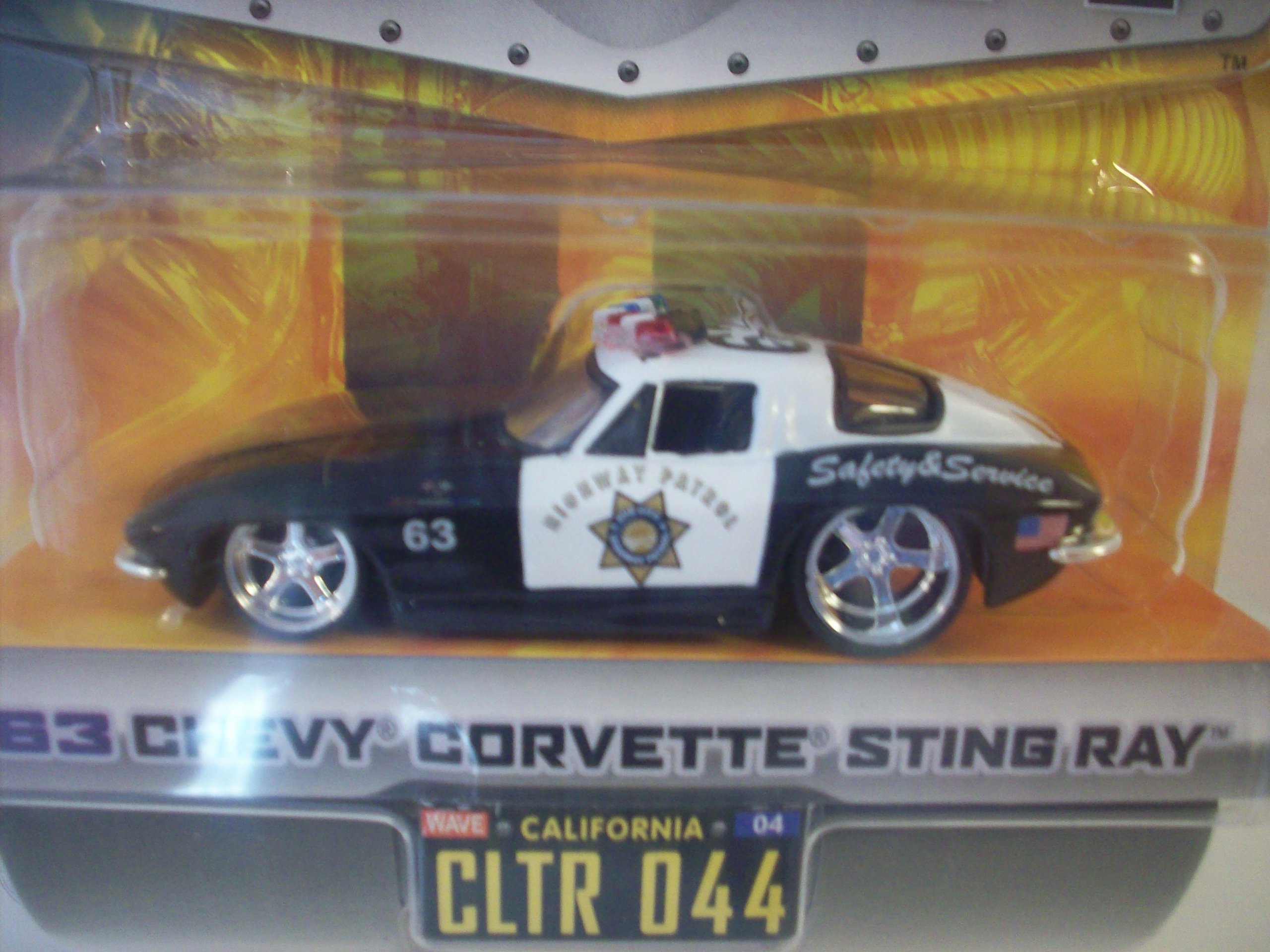 Amazon | Jada Dub City Big Time Muscle Metallic Orange 63 Chevy