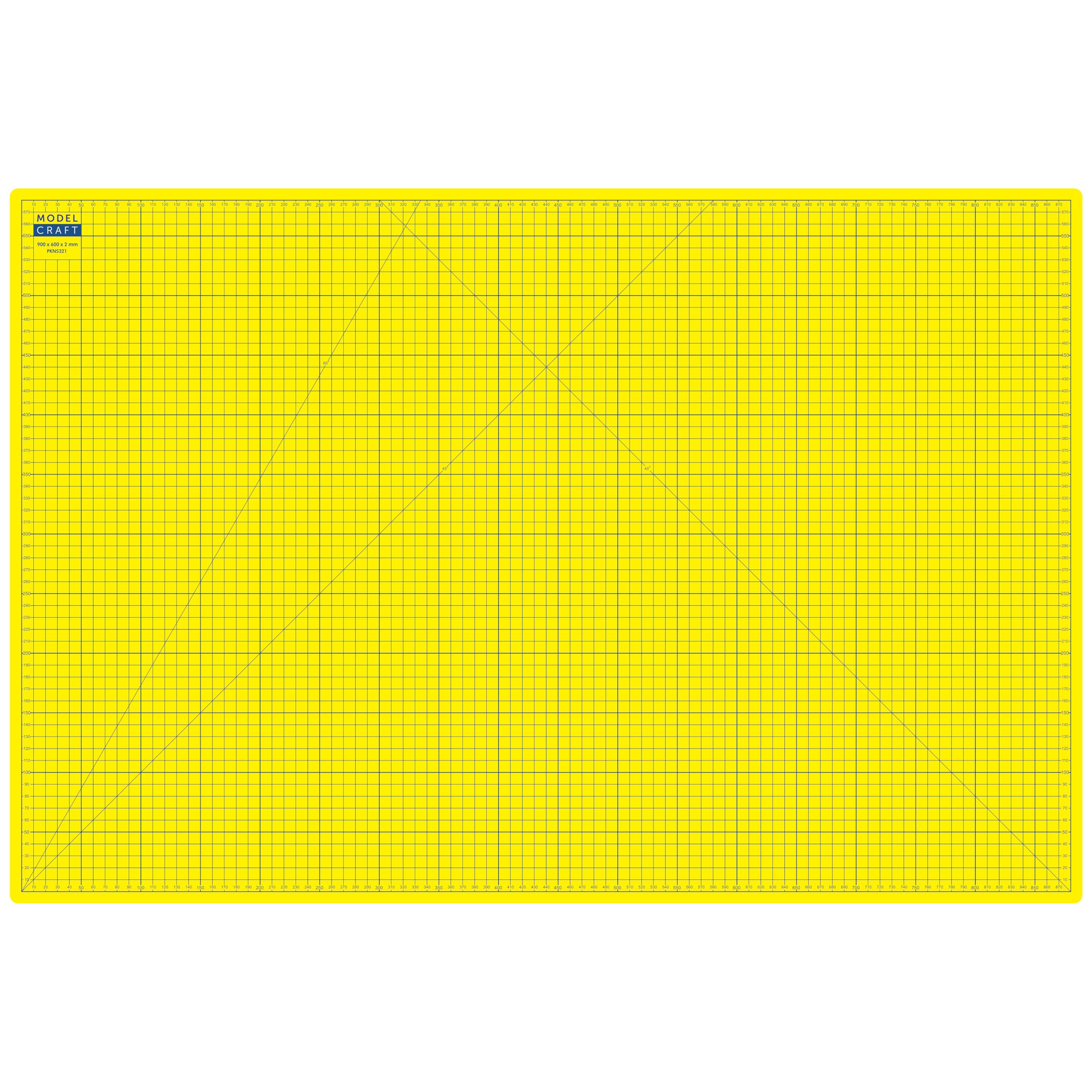 Modelcraft Value Cutting Mat, Yellow, A1
