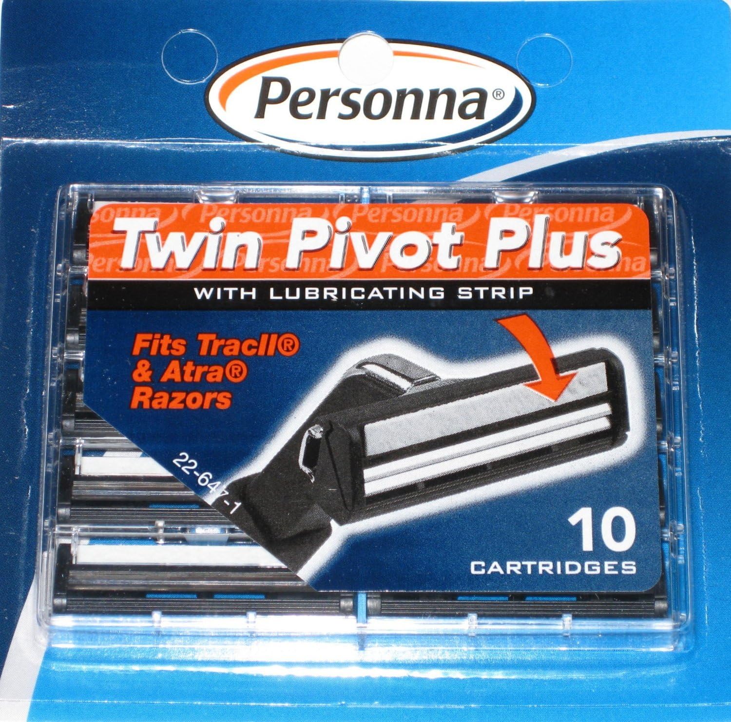 200 Twin Blade Razor Cartridges Fit Trac 2 and Atra Razor