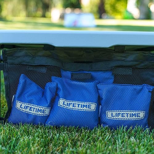 Miniatura 6 de Lifetime Juego portátil de lanzamiento de Cornhole con 8 bolsas de frijoles y bolsas de almacenamiento unidas a las tablas