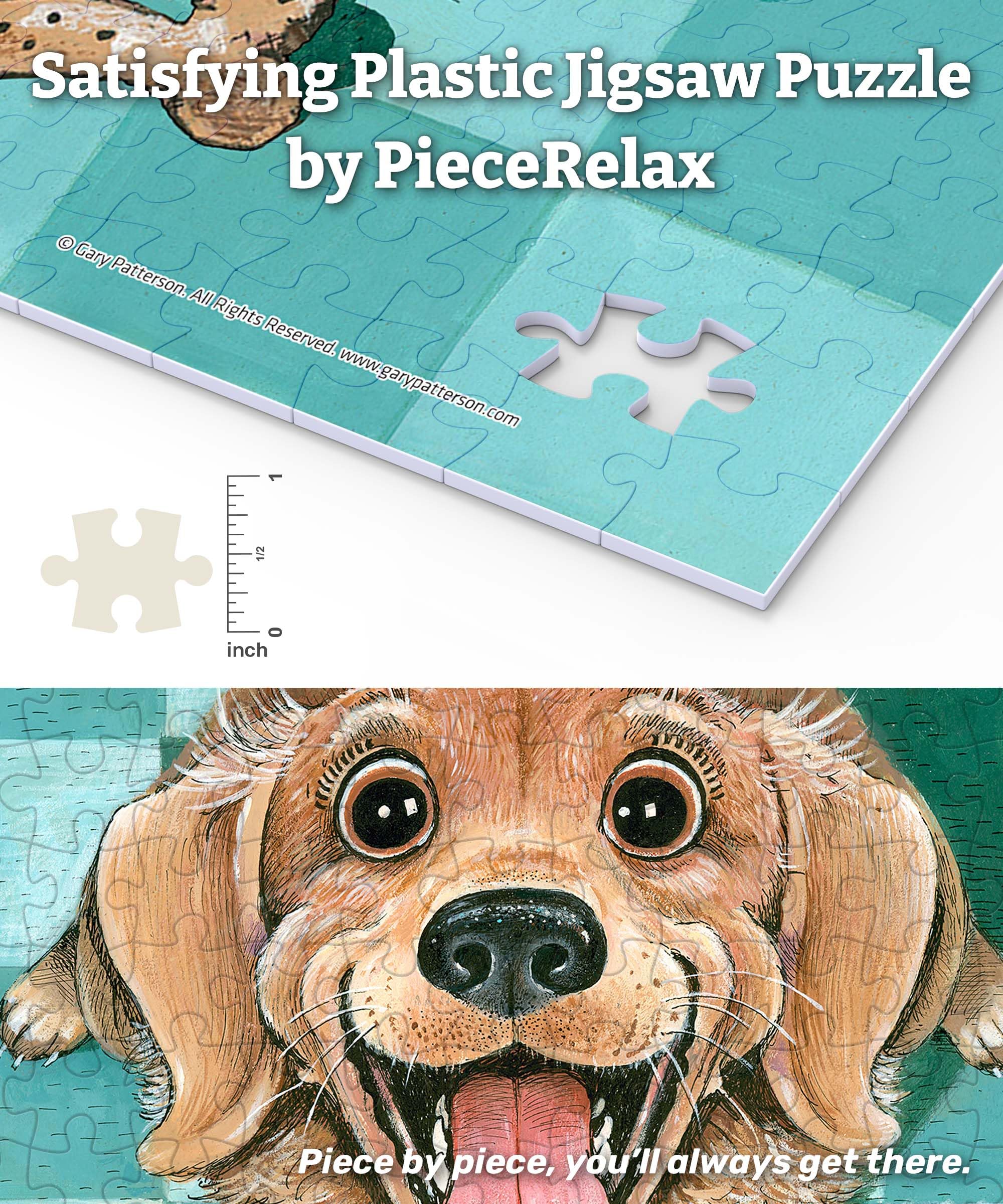 Amazon.co.jp: PieceRelax プラスチック製ジグソーパズル 大人用 500