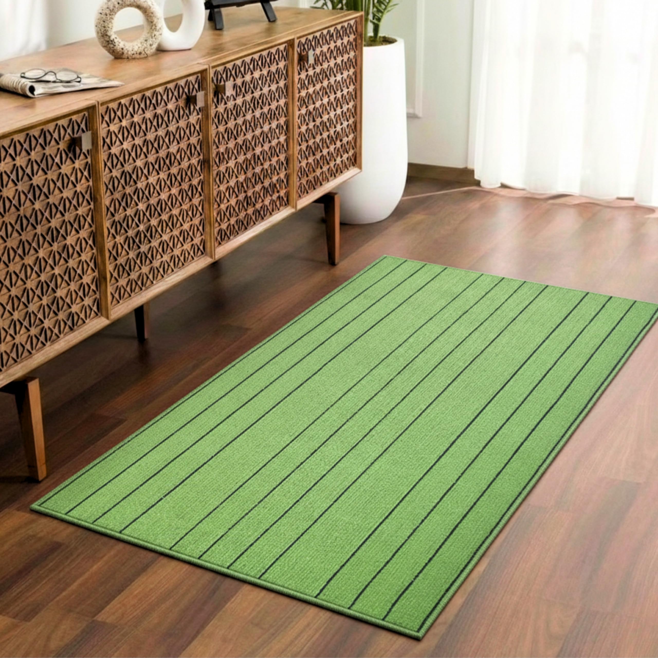 Saral Home Grey PP Carpet - 120x180cm -15 Saral Home Grey PP Carpet - 120x180cm -15