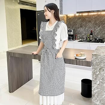 新品タグ付き★ AMERI BUTTON MOTIF APRON DRESS M Stonemountain & Daughter Fabrics