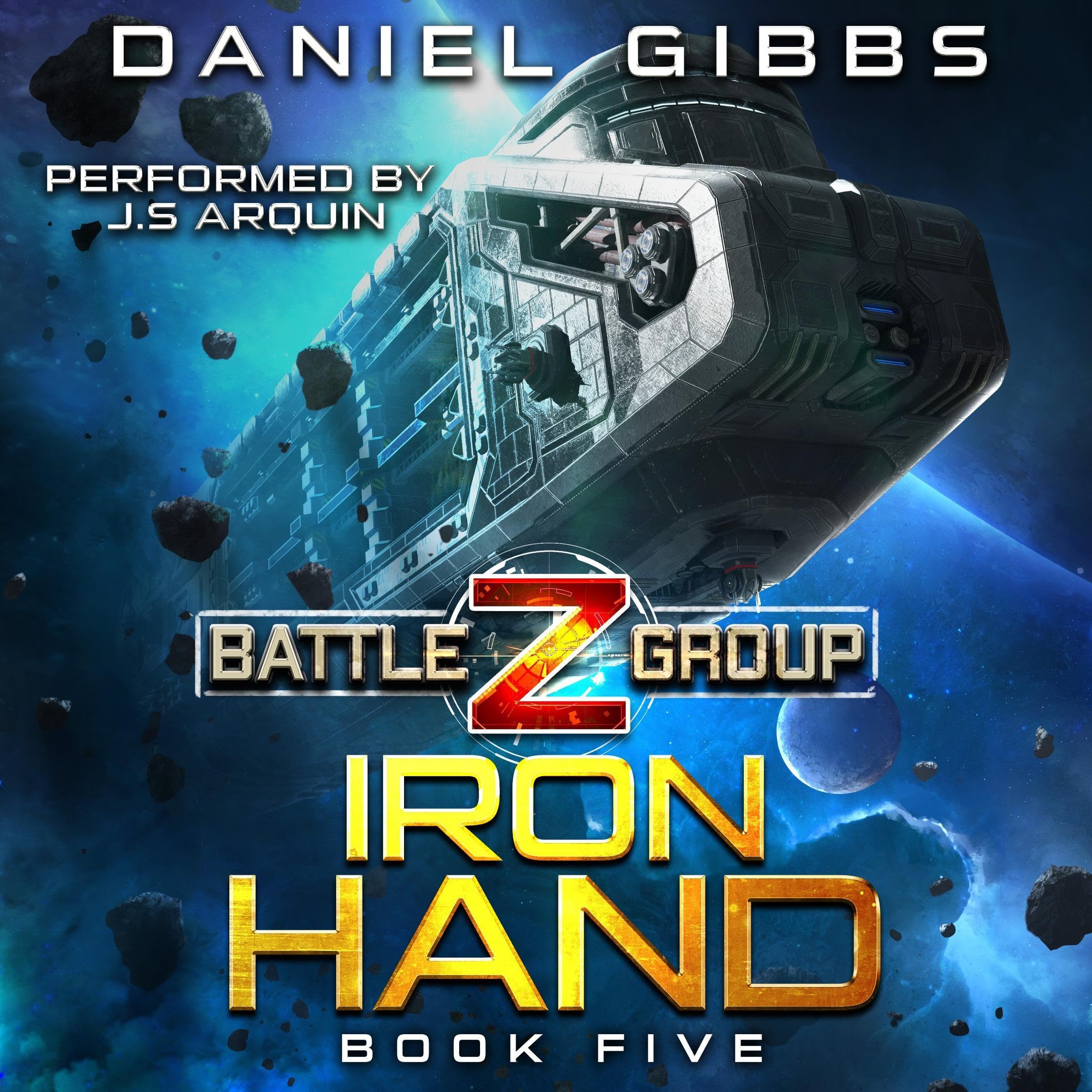 Cover art for Iron Hand (Battlegroup Z Book 5)