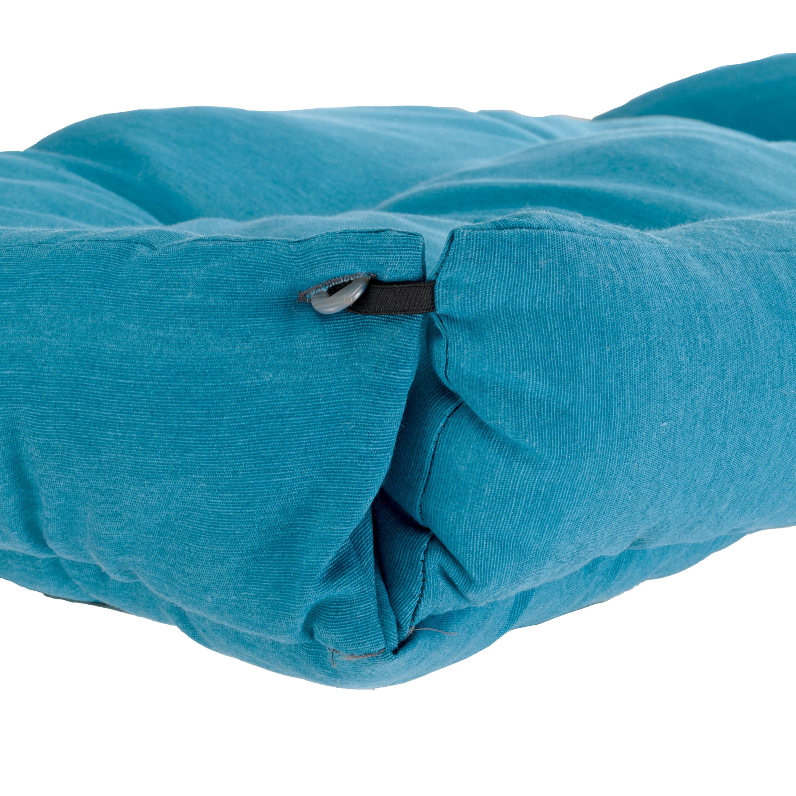 Ferplast Cuccia Cane e Gatto con Cuscino HALL, Lettino per Cani Gatti Lavabile, in Legno FSC, Cuccia per Cane da Interno, Cani Piccoli e Gatti, Traspirante e Antiscivolo, 67 x 43 x h 17 cm