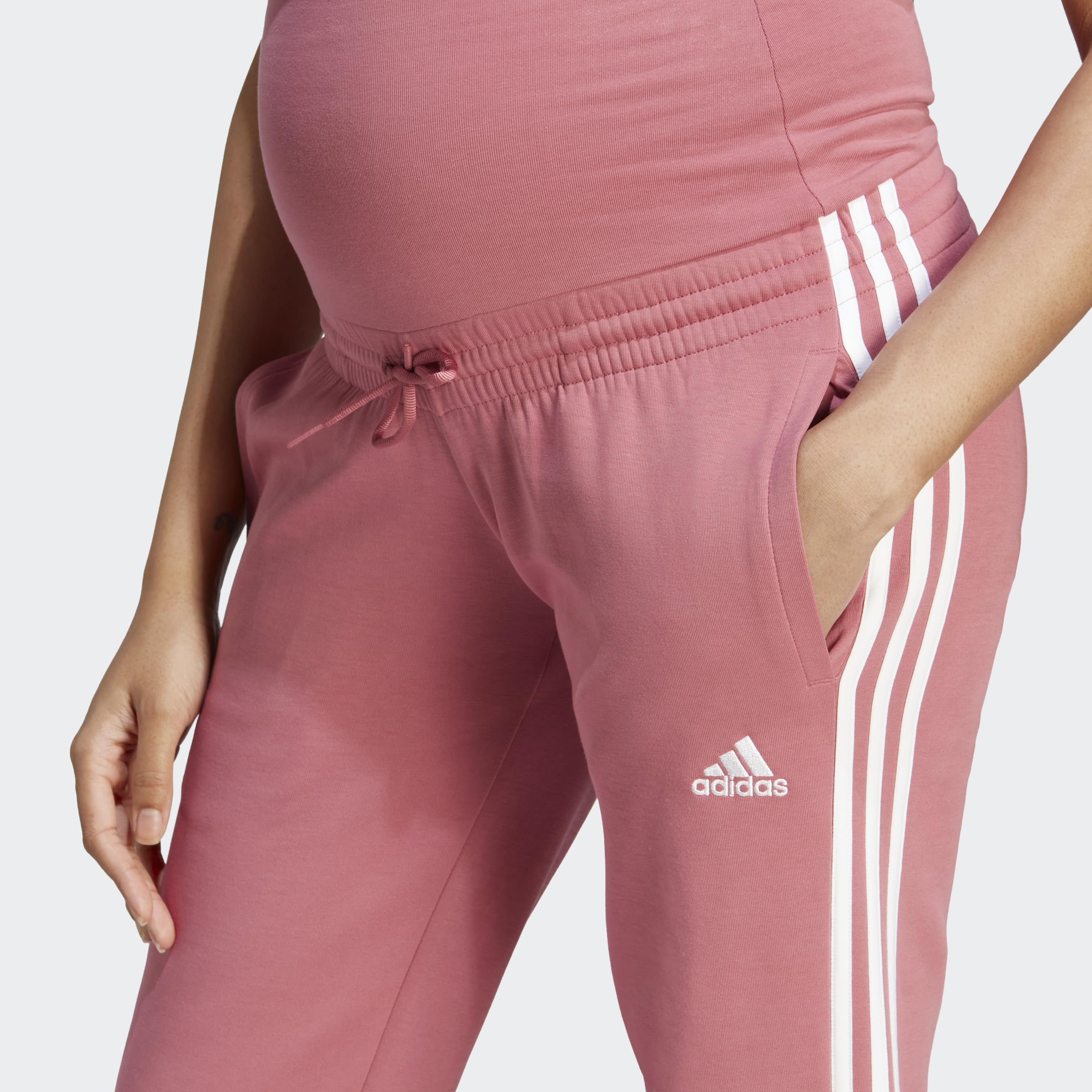 adidas Kobiety Maternity Pants, Pink Strata/White, XS